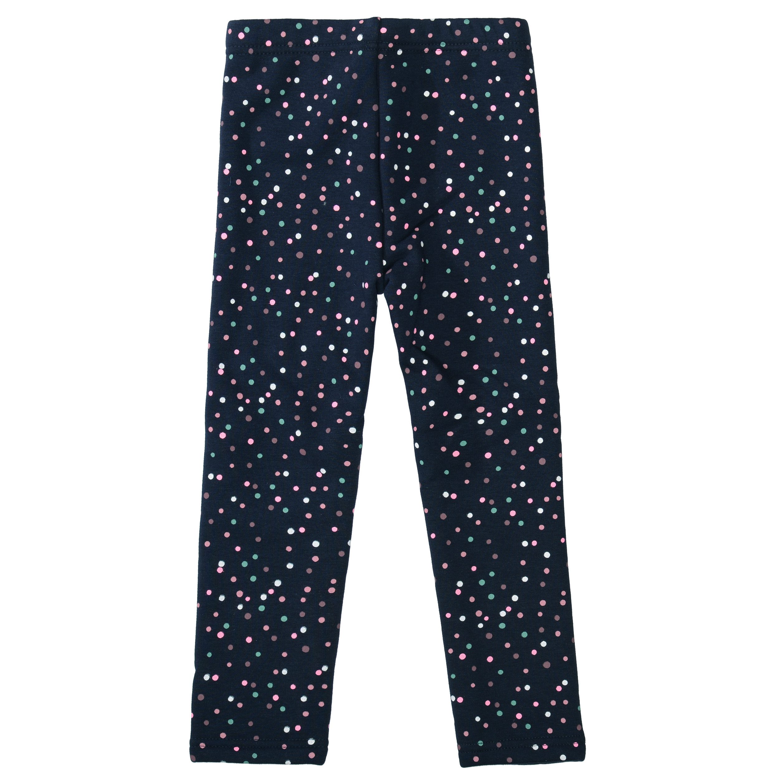 STACCATO Thermobroek met all-over stippenprint meisjes broeken & leggings maat 116/122 blauw