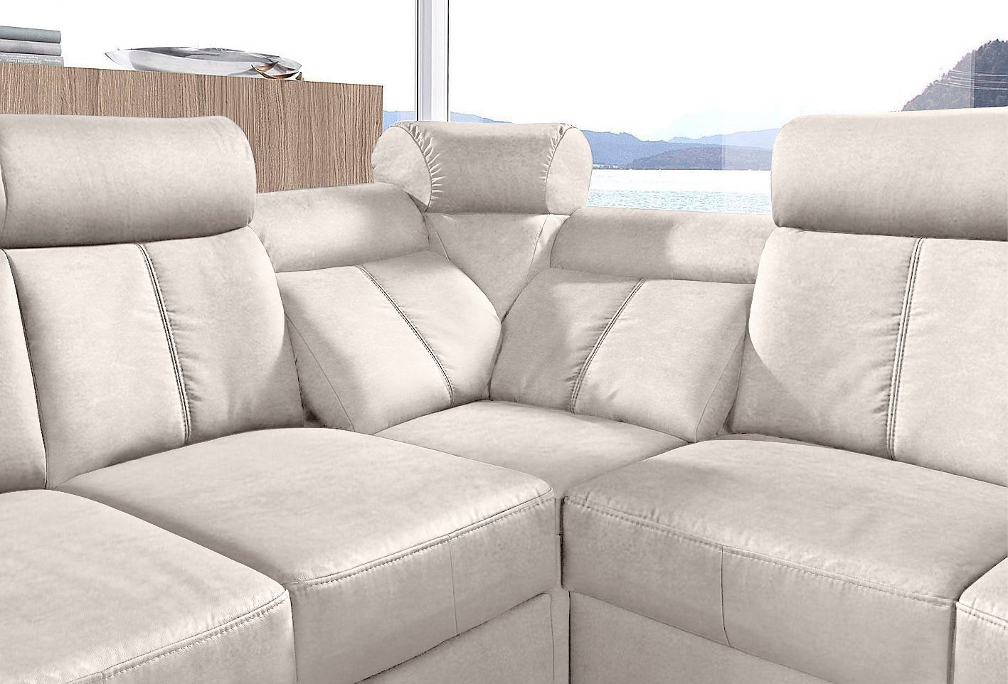 sit&more Hoekbank Basel L-vorm optioneel met relaxfunctie