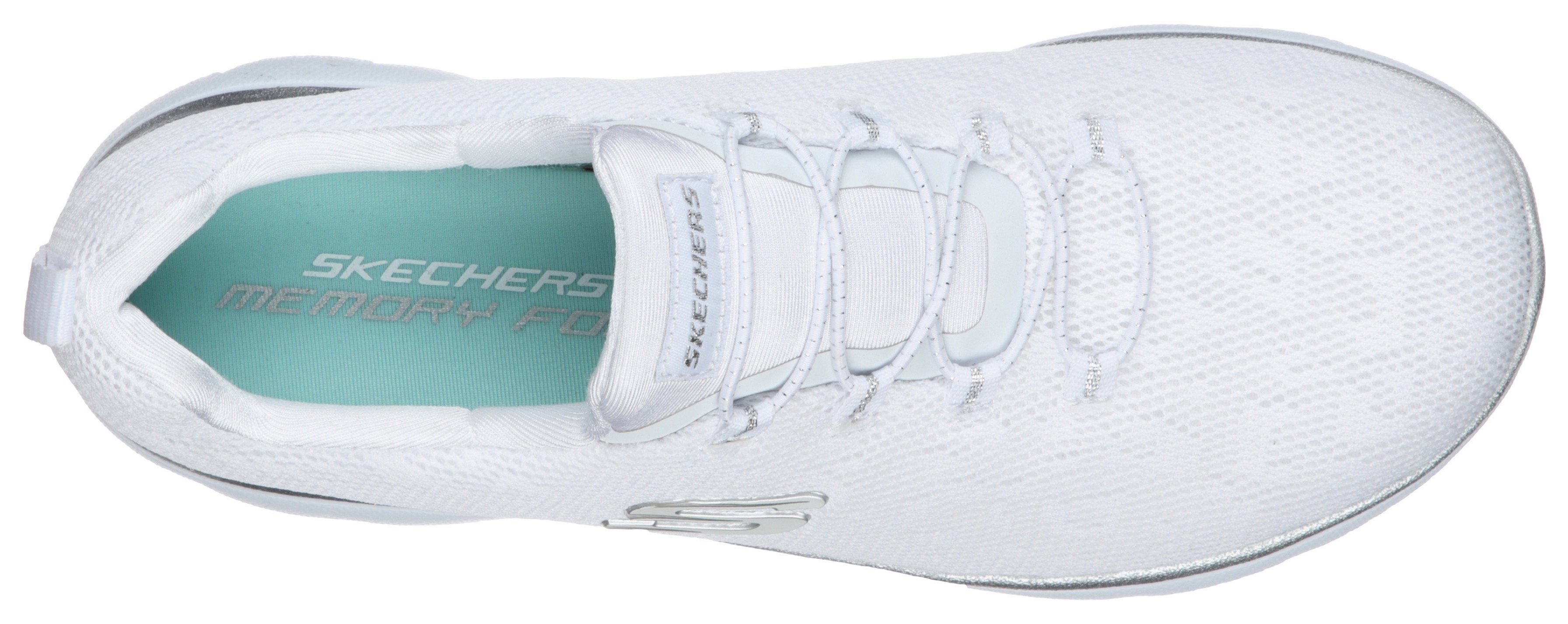 Skechers Slip-on sneakers Summits Slipper, vrijetijdsschoen, comfortschoen met memory foam