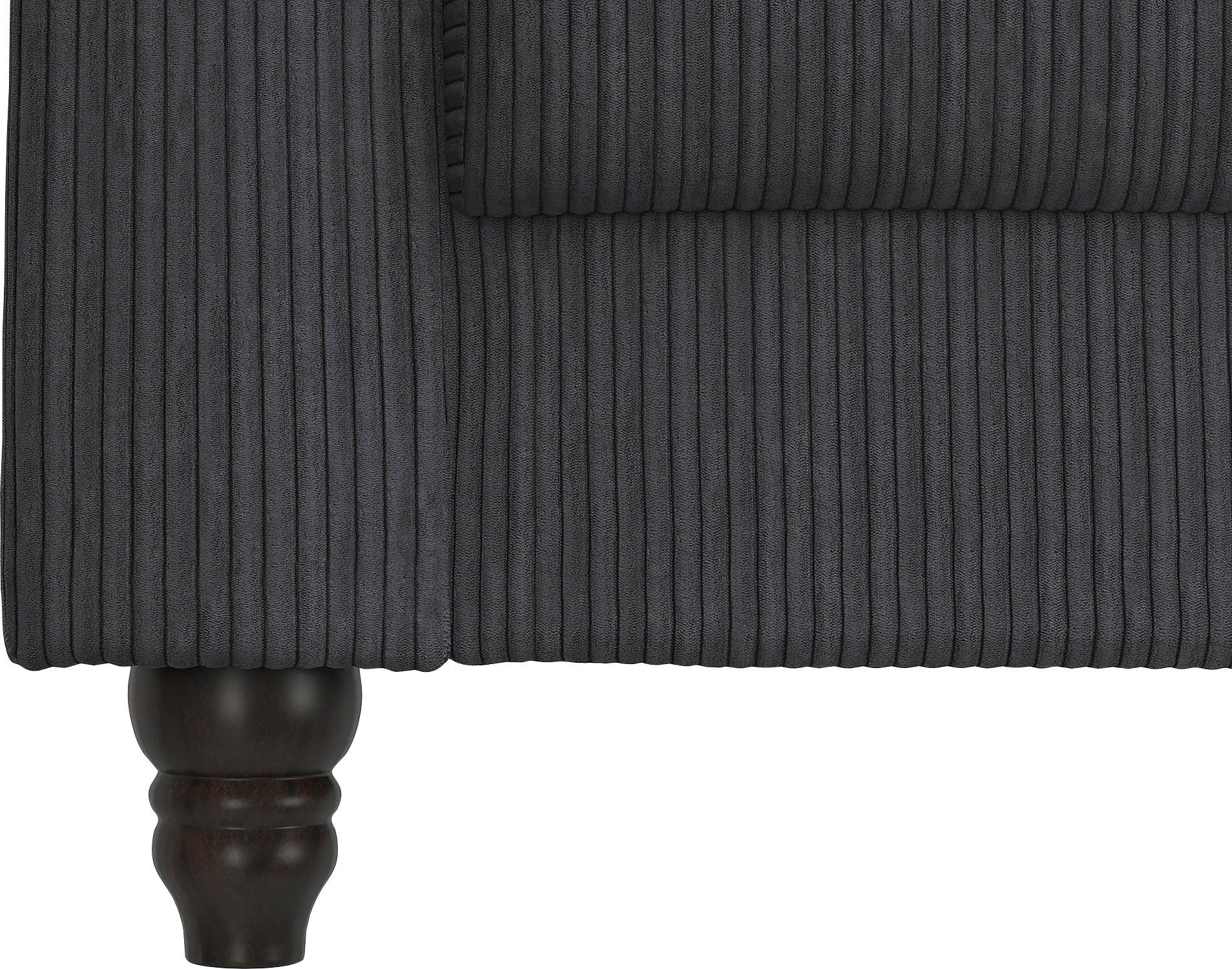 Dorel Home 3-zitsbank Felix II, slaapbank 236 cm(ligoppervlak 108 x 190 cm), rugleuning