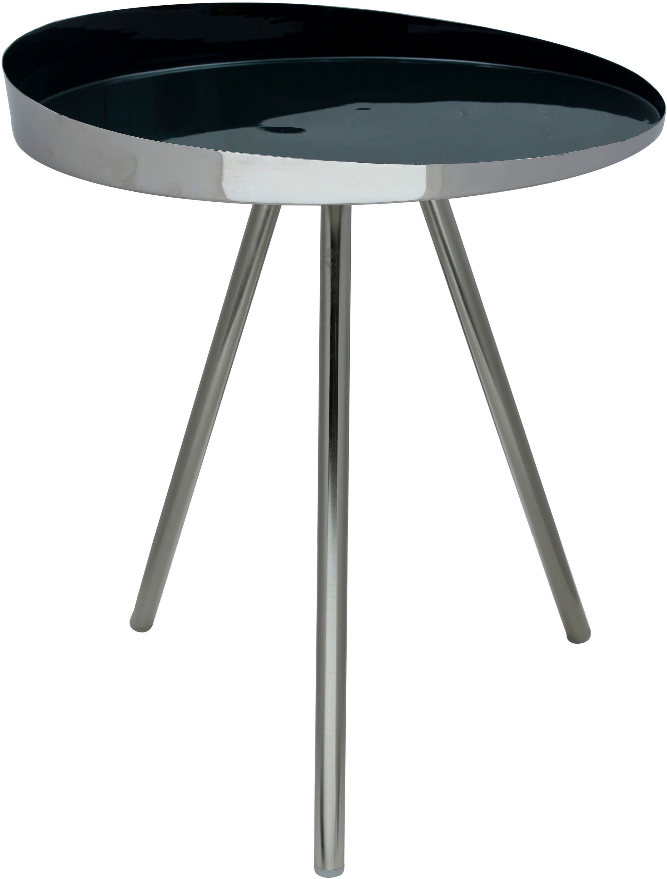 Kayoom Bijzettafel Morrison, ronde bijzettafel, elegante uitstraling (1 stuk)