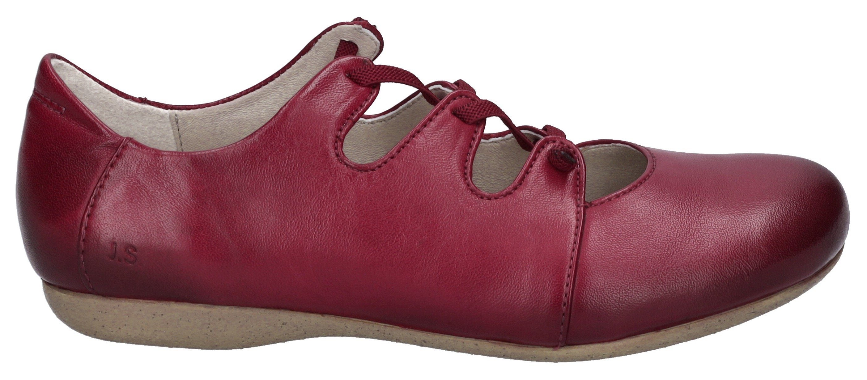 Josef Seibel Ballerina's met riempje Fiona 04 Slippers, sandalen, comfortschoenen met verfijnde elastische band