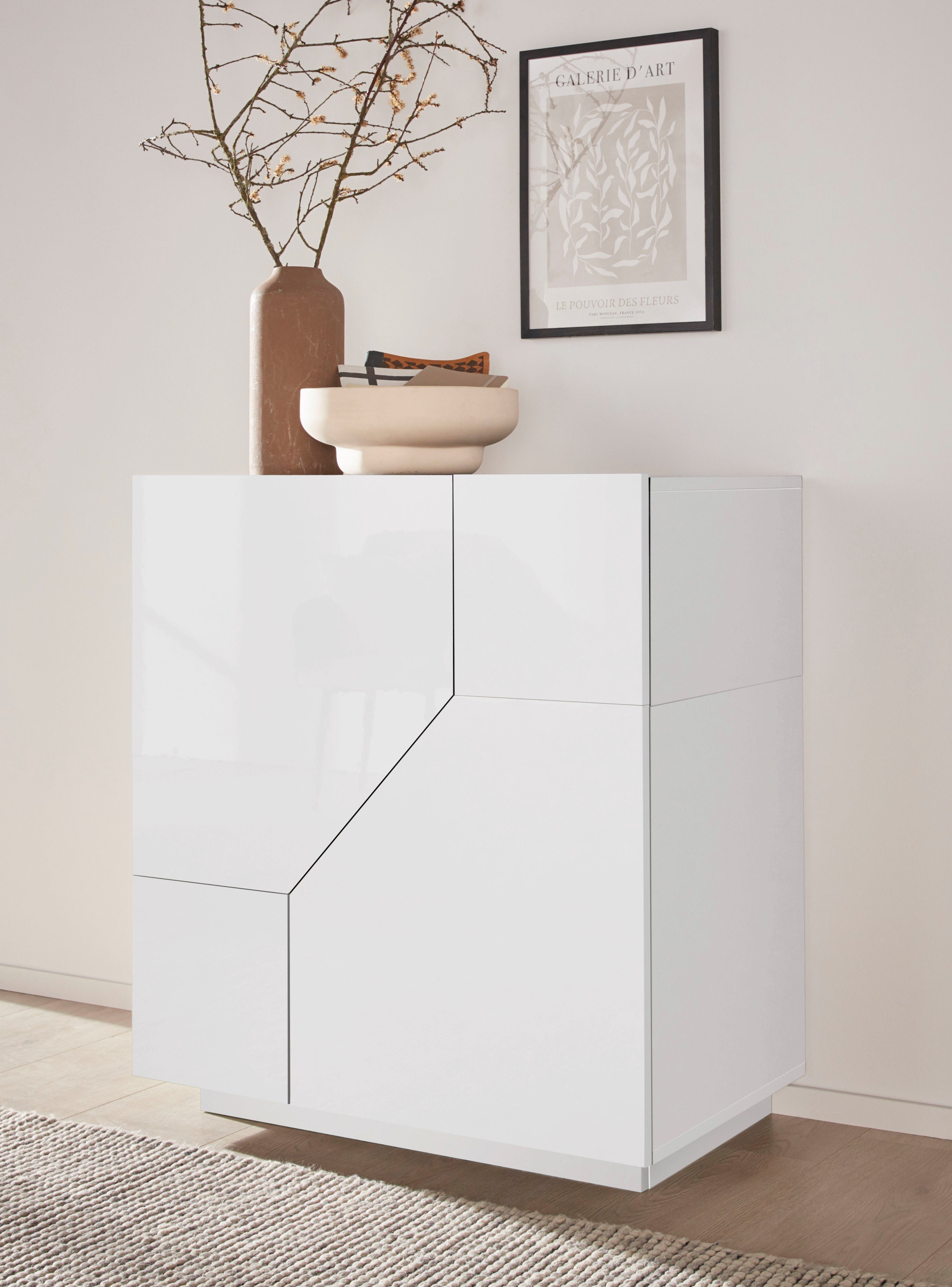 INOSIGN Dressoir ALIEN commode, kast, dressoir met 2 deuren en 2 vakken