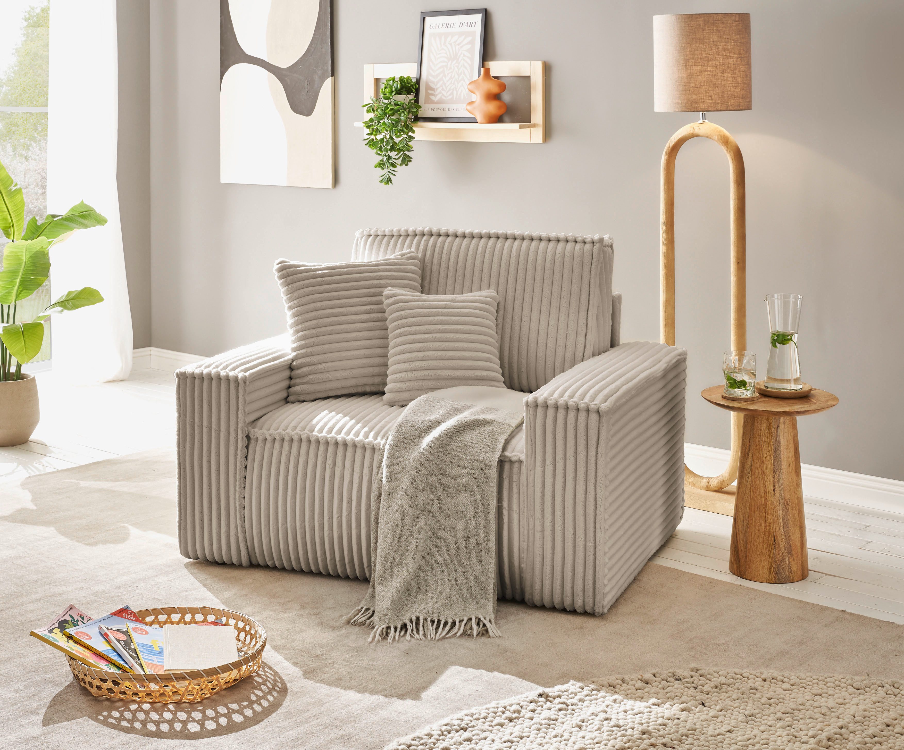 andas Loveseat Finnley passend bij de bekleding van de finnley-serie (1 stuk)