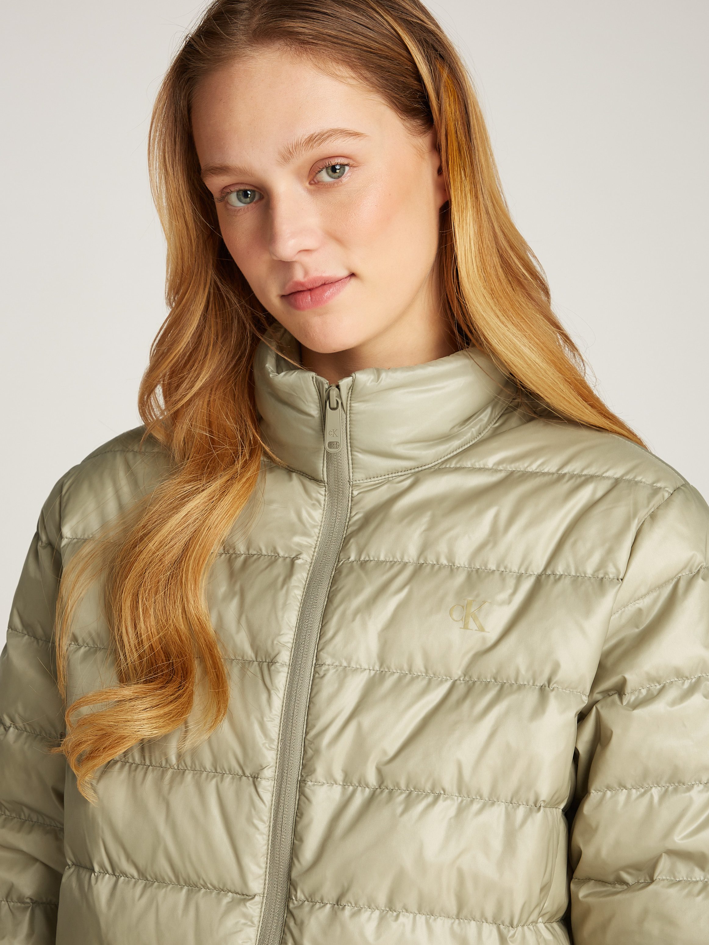 Calvin Klein Gewatteerde jas UL DOWN SHINE PUFFER