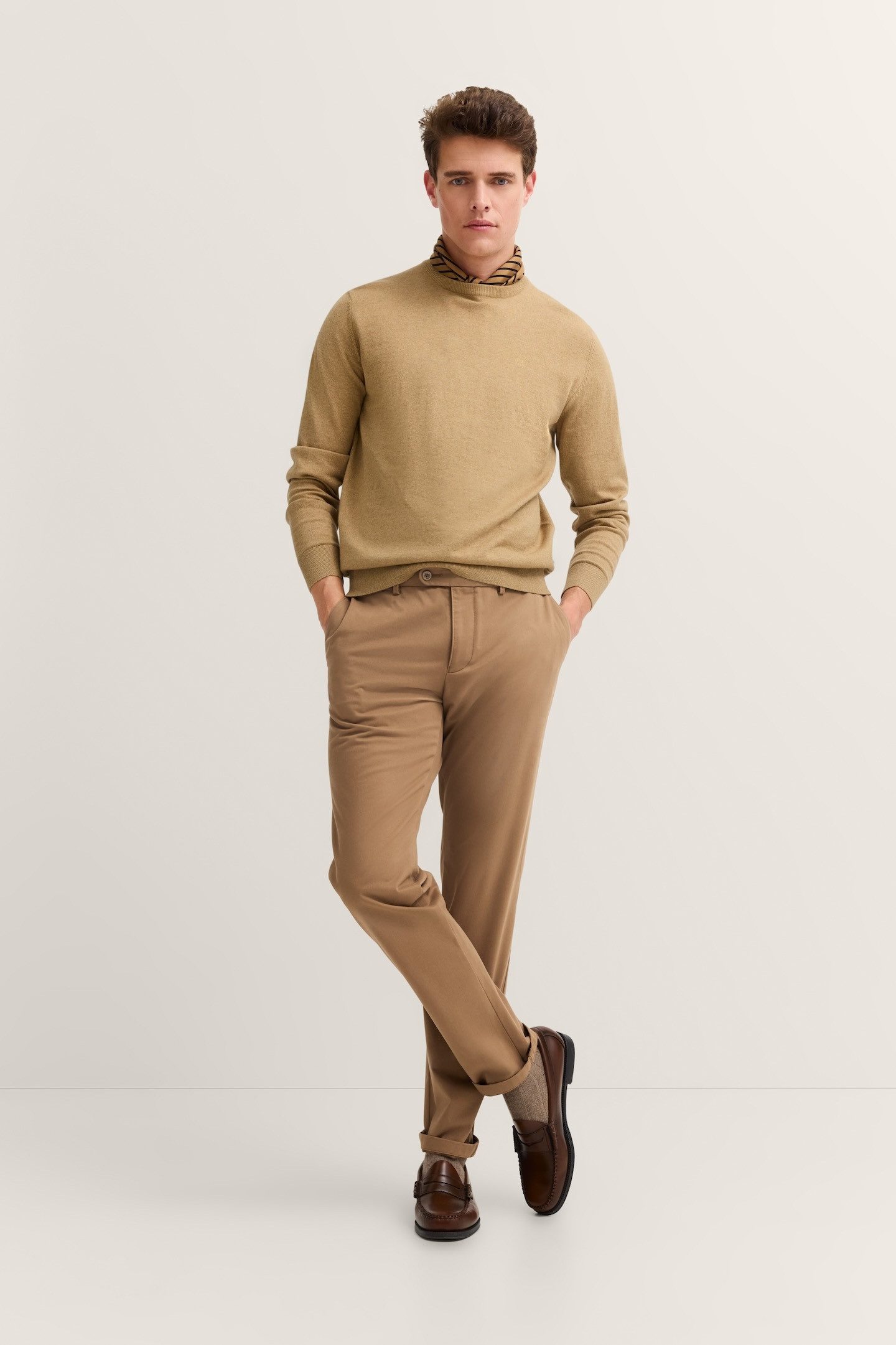 Bugatti Chino MODERN FIT met luxury power stretch