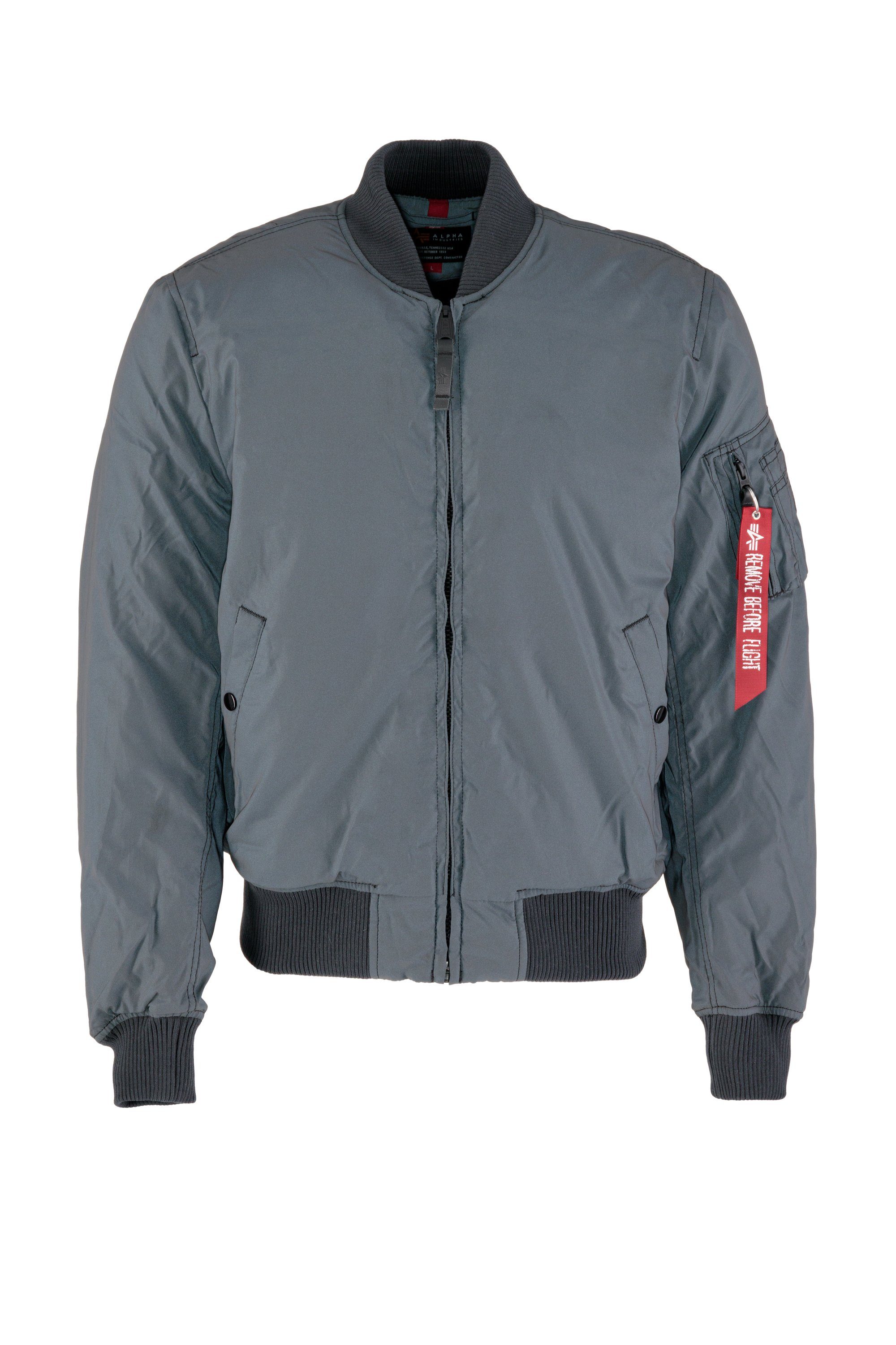 Kurtka męska Ma-1 VF 59 Reflective 191118R 03 S Alpha Industries , Zwart , Heren