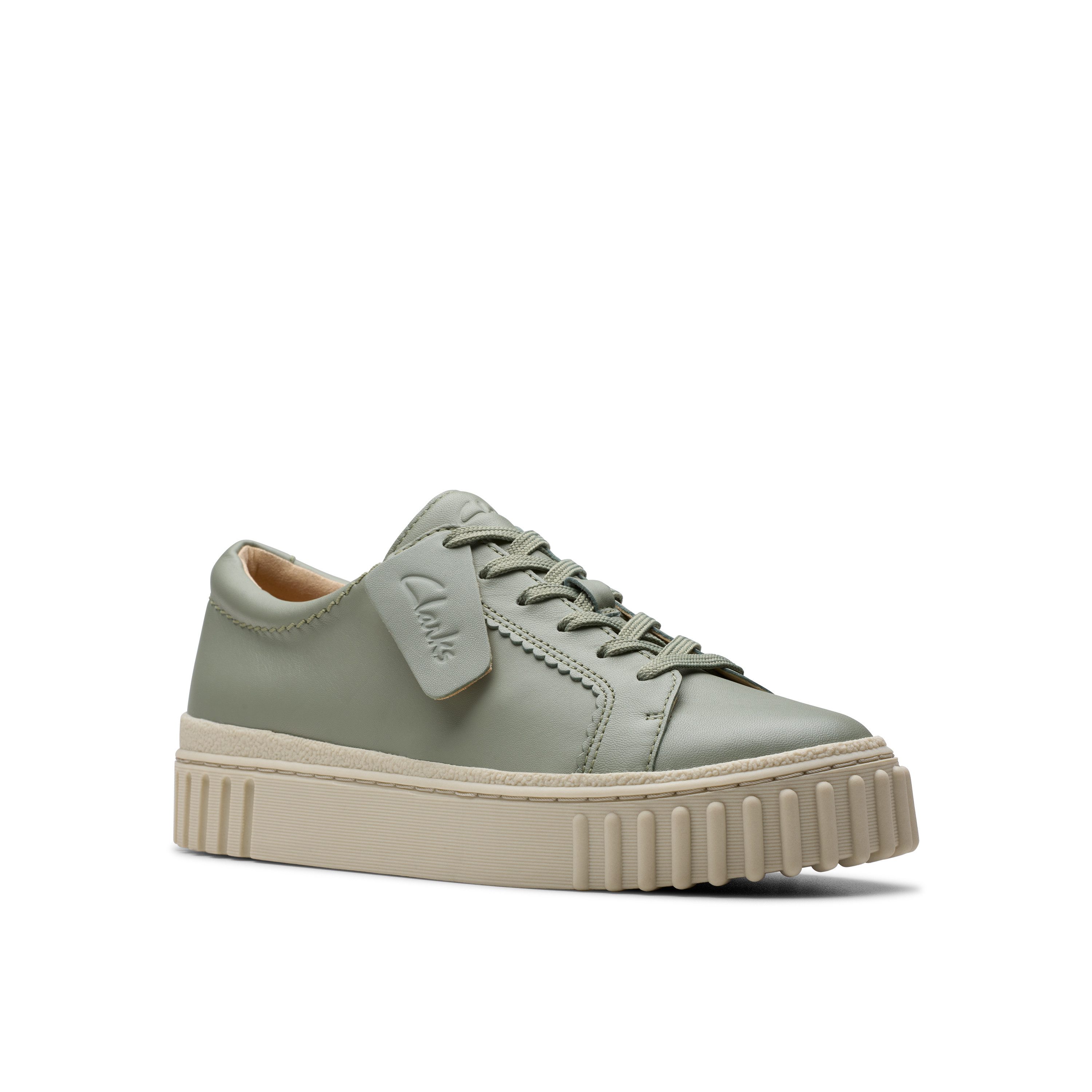 Clarks Veterschoenen Mayhill Walk , sneaker, plateausneaker met modieuze loopzool