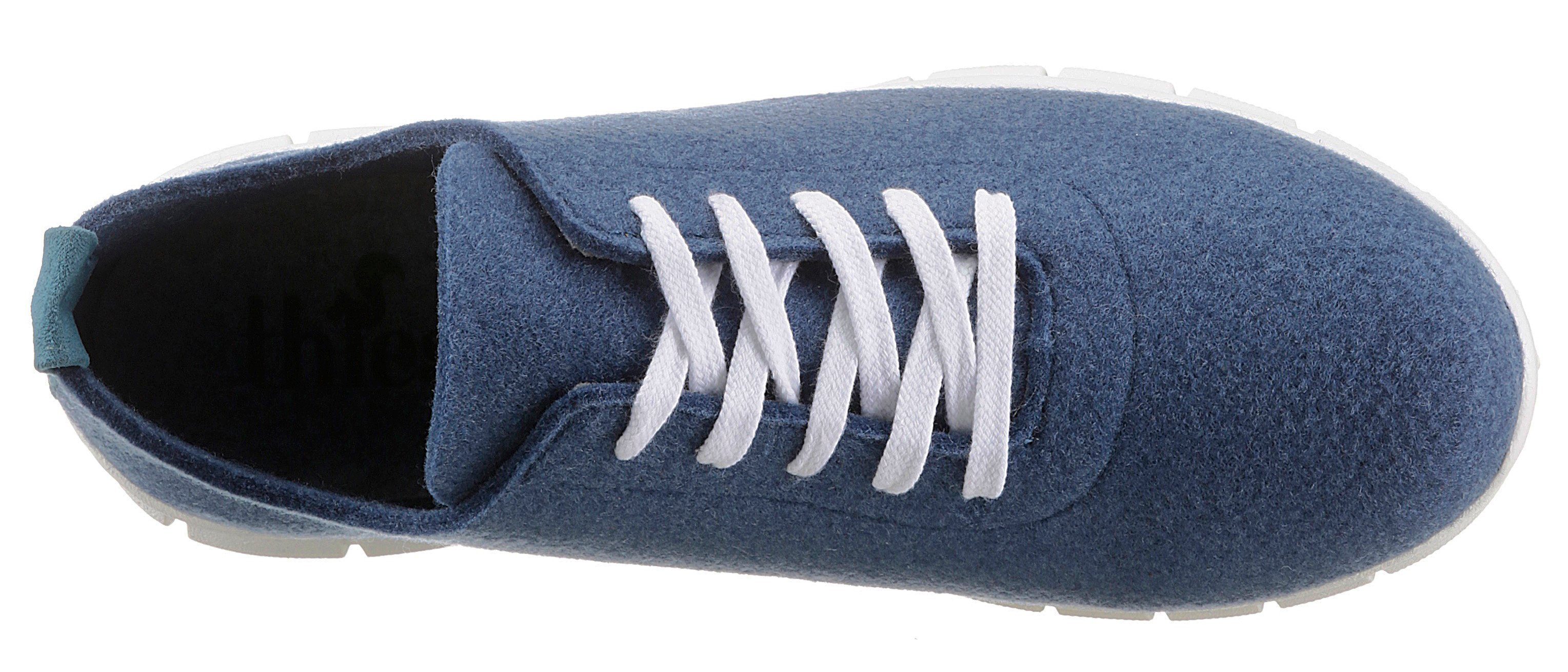 thies Sneakers uit gerecycled bovenmateriaal, vrijetijdsschoen, lage schoen, veterschoen