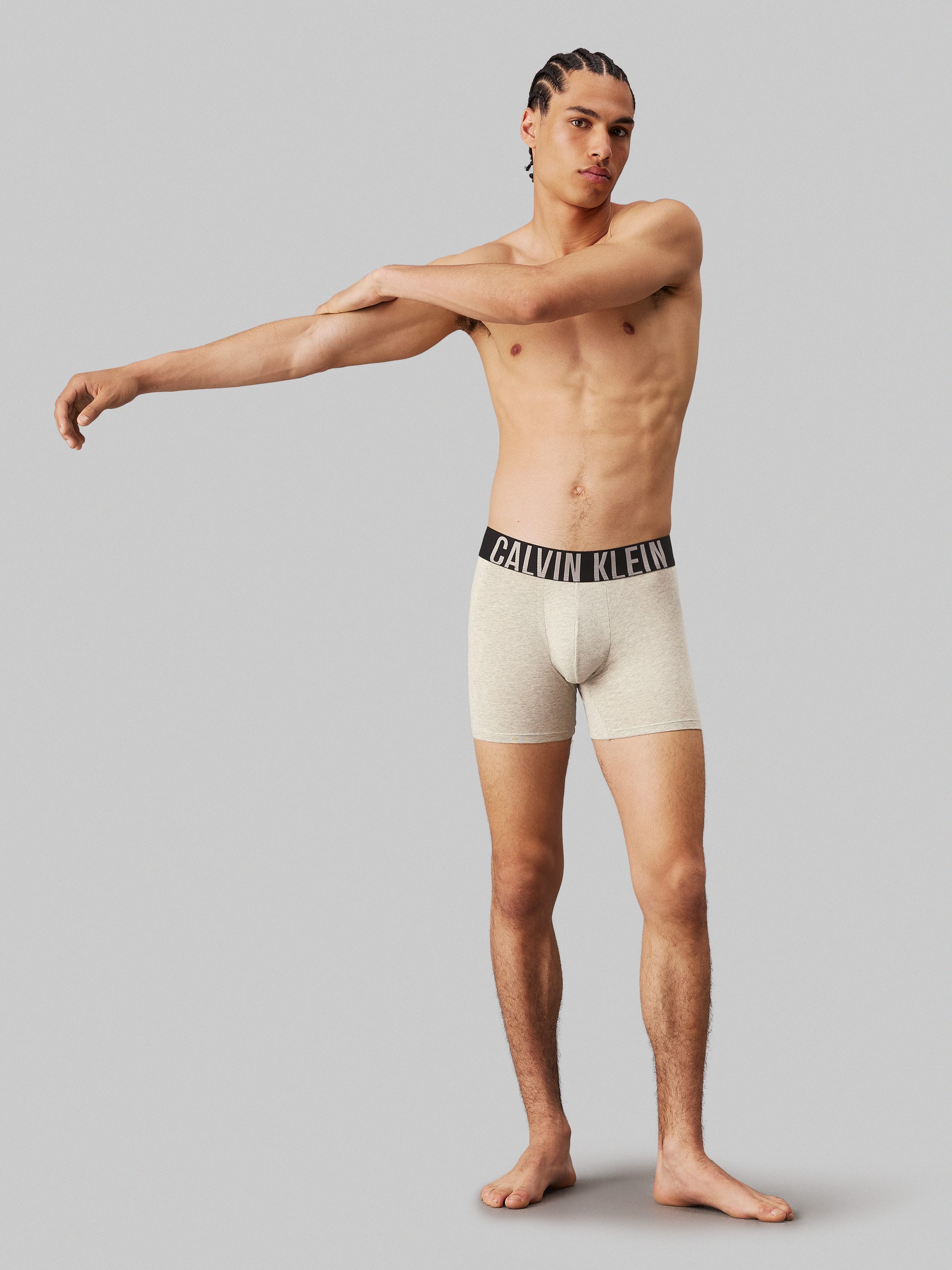 Calvin Klein Boxershort BOXER BRIEF 3PK met logo-stretchband (3 stuks)