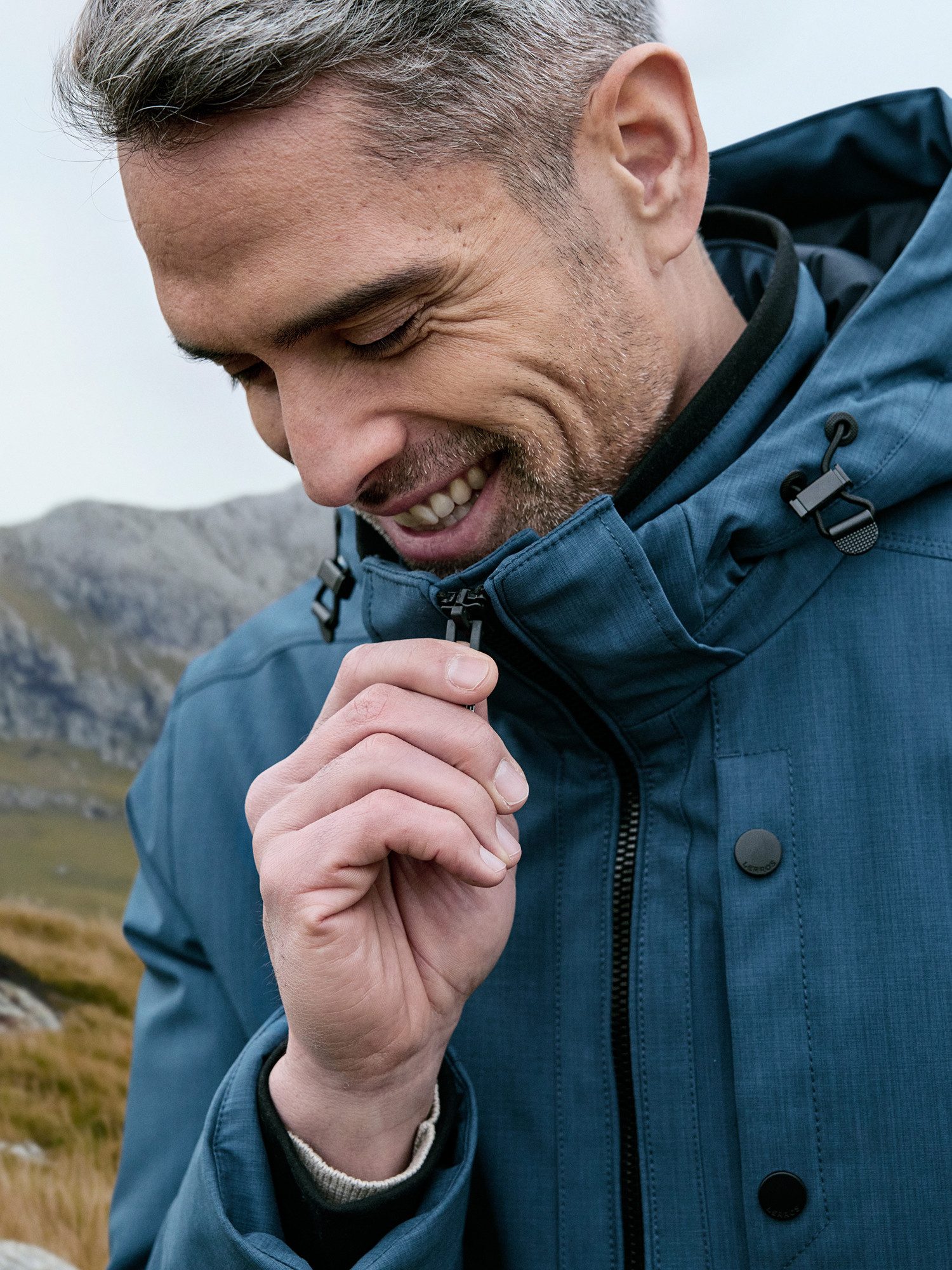 Lerros Blouson LERROS Heren blouson in structuurlook