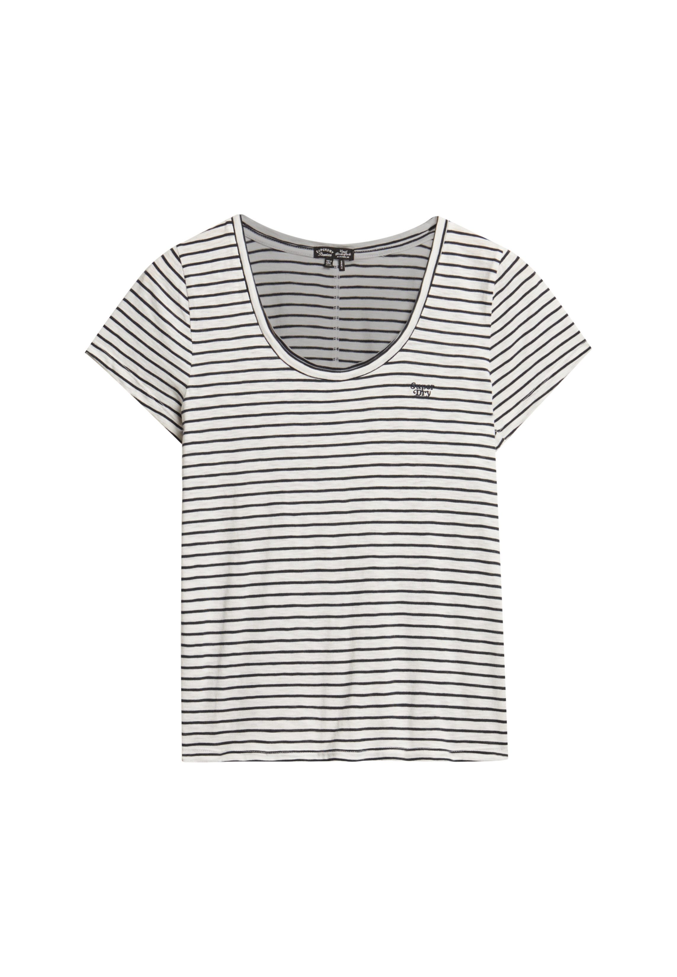 Superdry Shirt met korte mouwen SCOOP NECK TEE