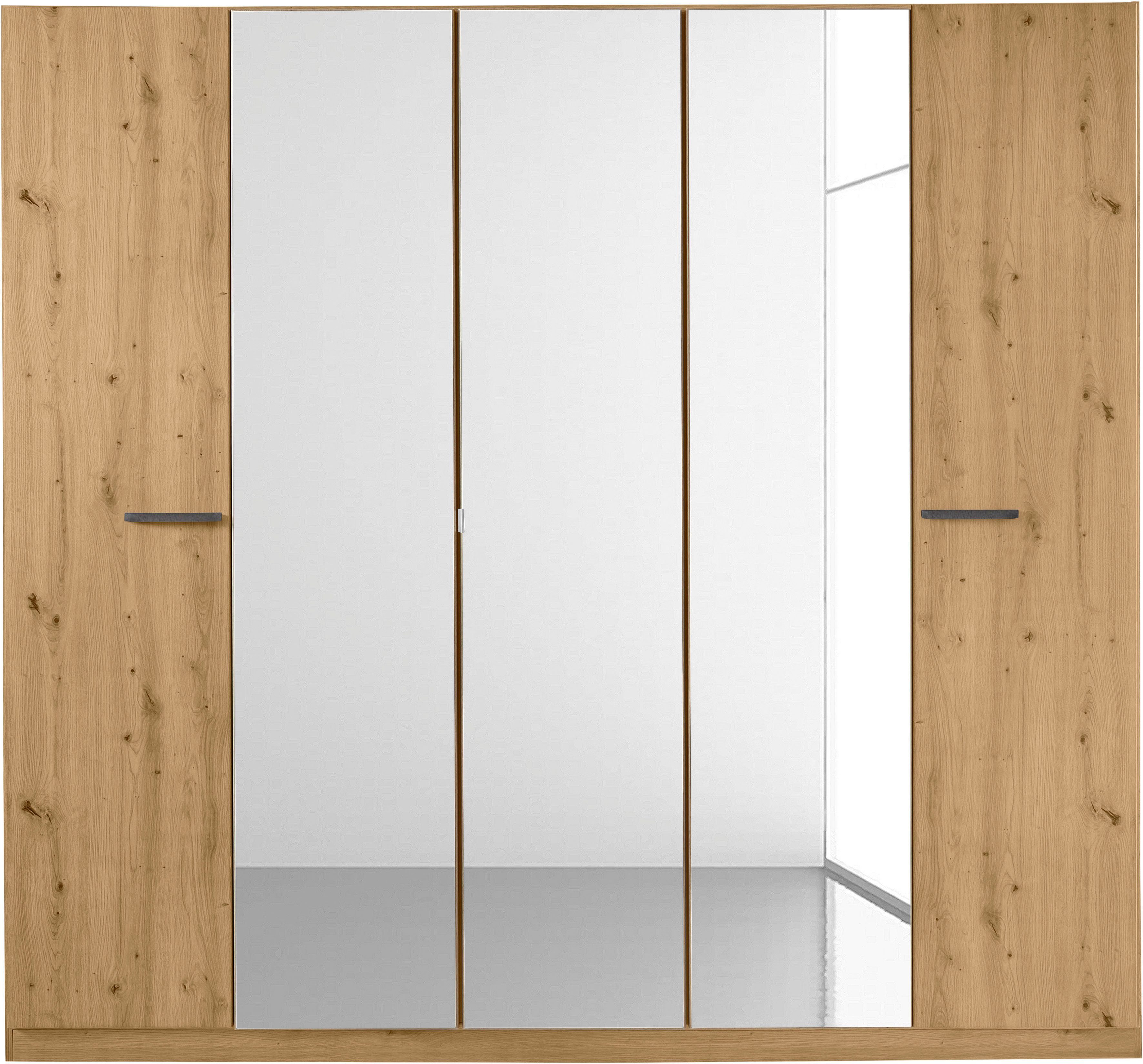 rauch Draaideurkast Kledingkast kast garderobe TOPSELLER OTELI incl. binnenindeling met 3 binnenlades extra planken optioneel met spiegel made in germany