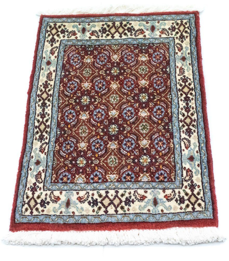 morgenland Vloerkleed Moud vloerkleed met de hand geknoopt blauw