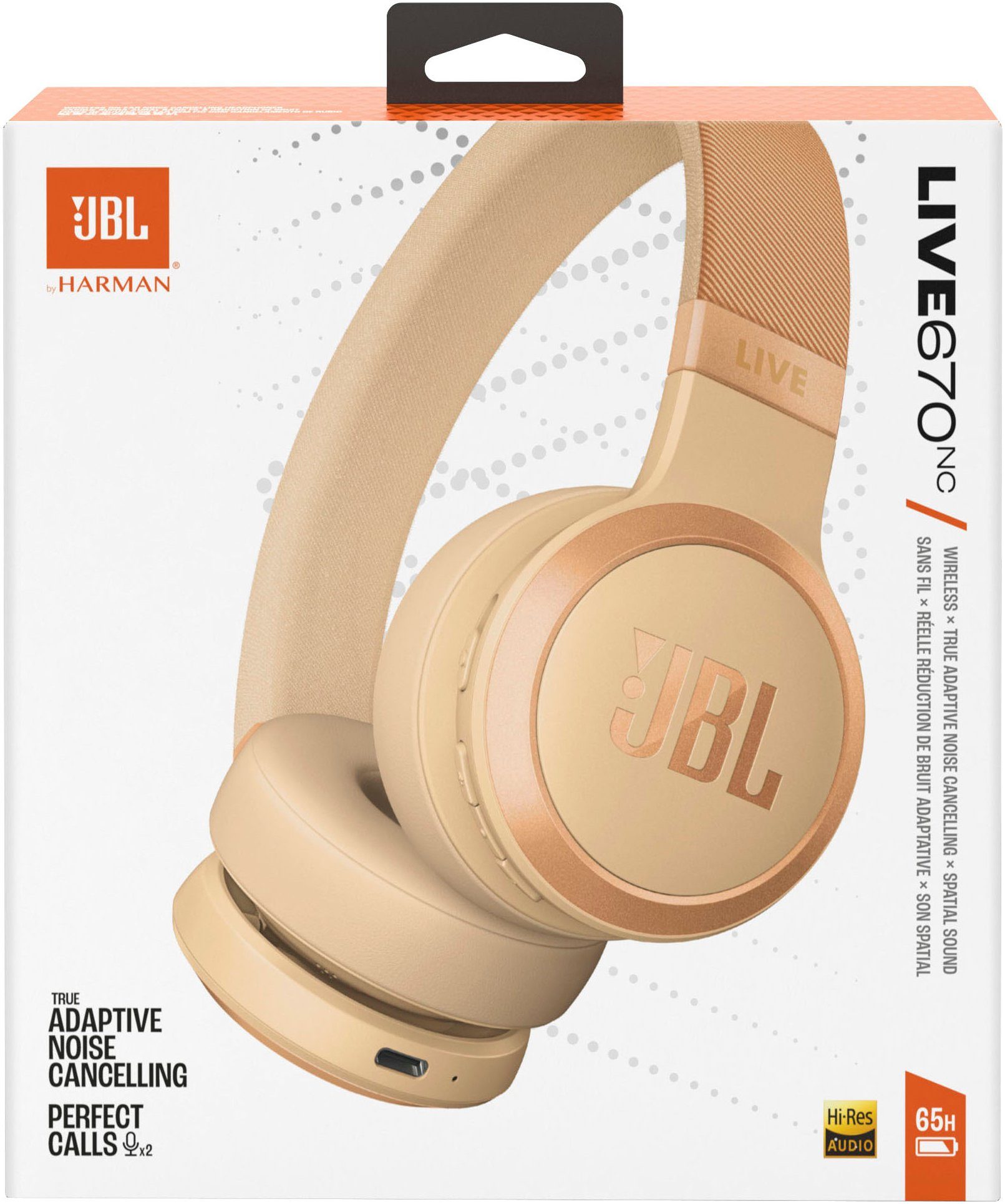 JBL Hoofdtelefoon LIVE 670NC Bluetooth On-ear hoofdtelefoon