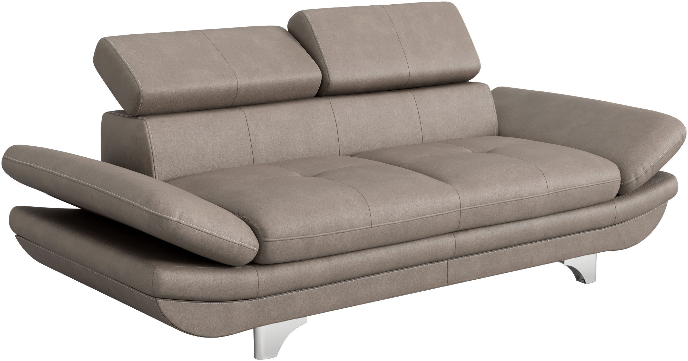 COTTA 2-zitsbank Enterprise Big-sofa, met verstelbare armleuning en rugleuning