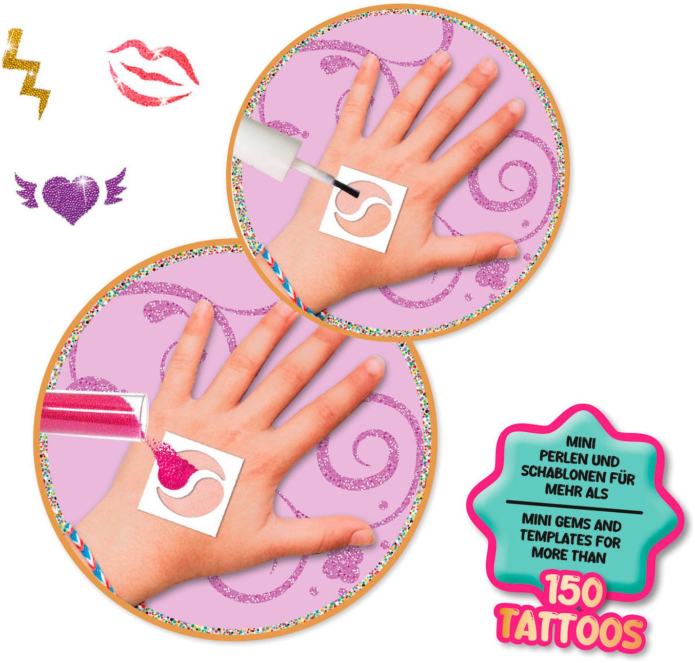 Lena® Knutselset Magic Pearl Tattoo