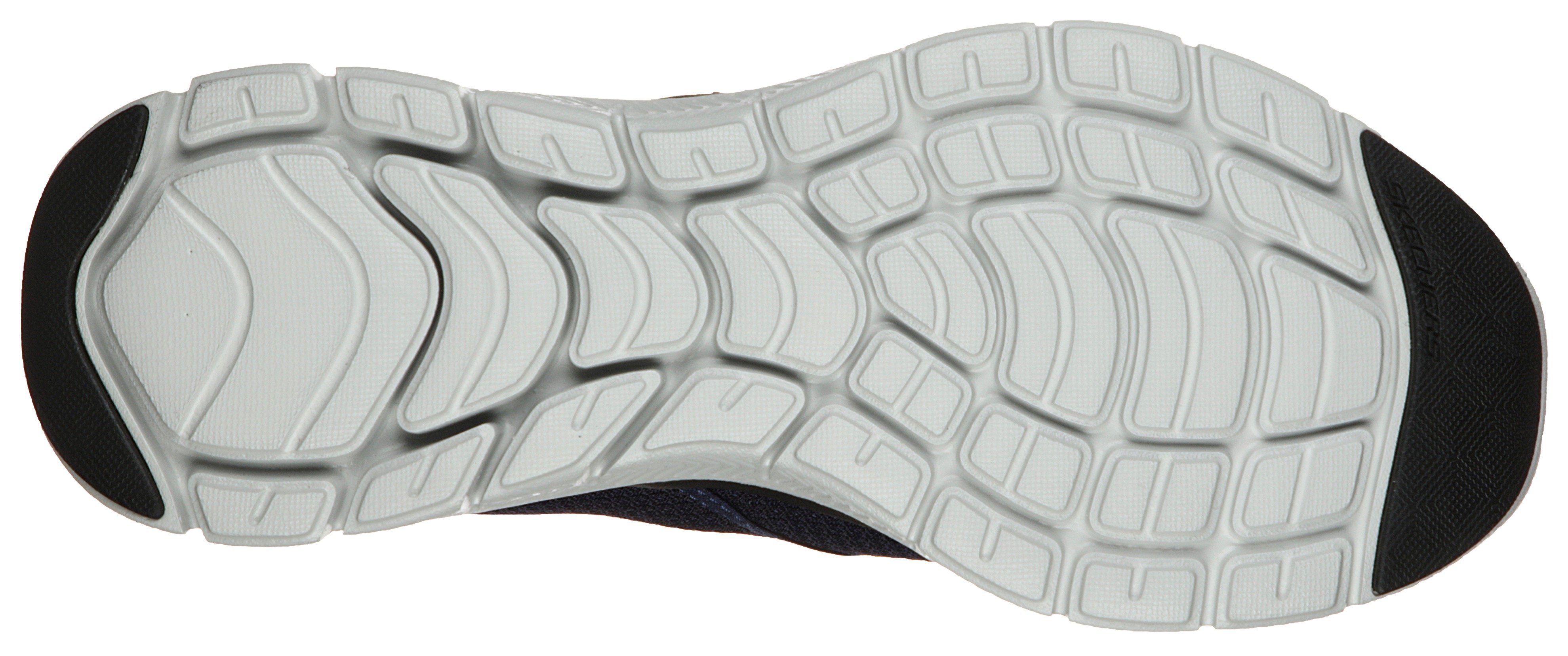Skechers Slip-on sneakers FLEX ADVANTAGE 4.0 Slipper, slip-on schoen, comfortschoen met air cooled memory foam