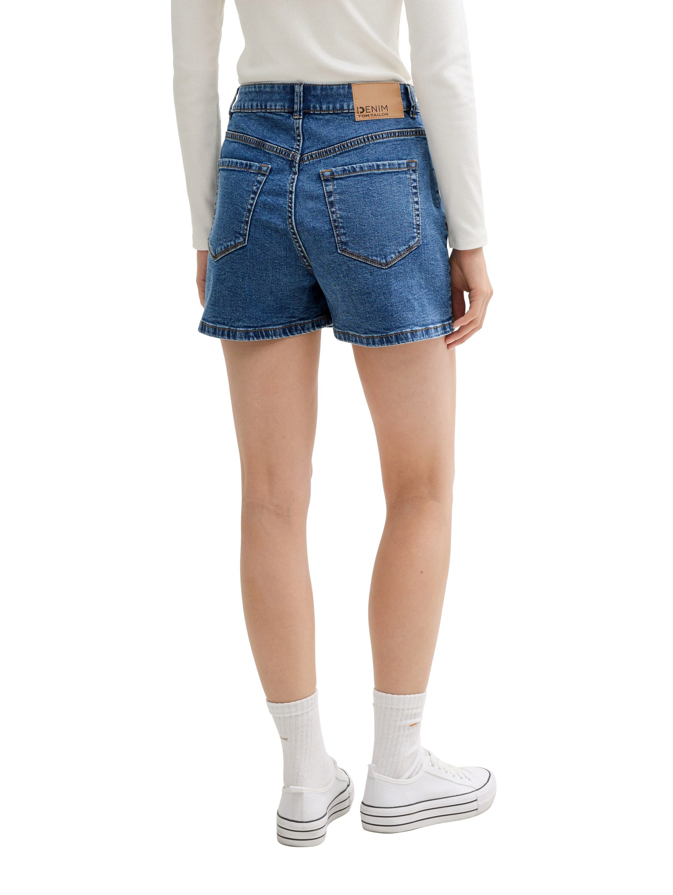 Tom Tailor Denim Jeansshort met zakken