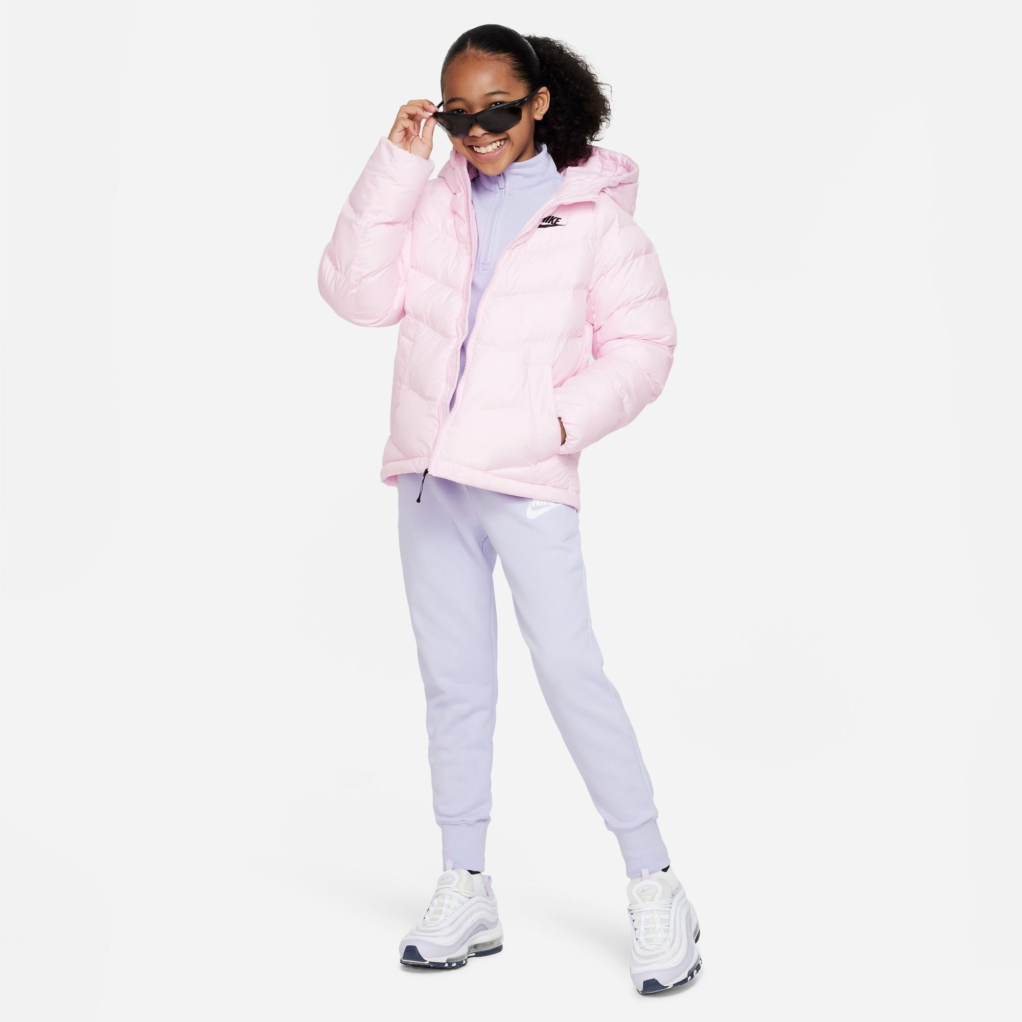 Nike Sportswear Gewatteerde jas K NSW SYN FL HD JCKT - voor kinderen