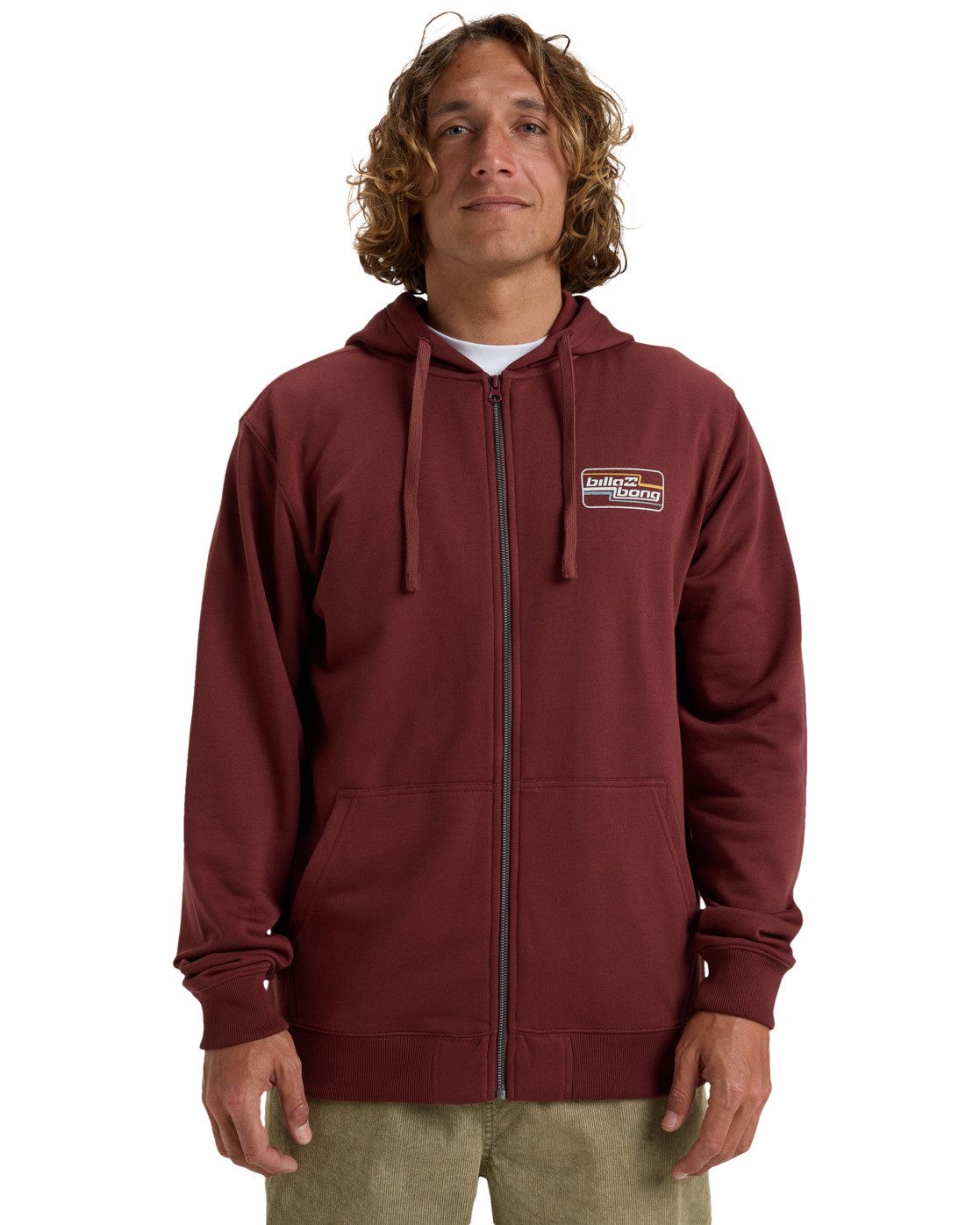 Billabong Hoodie Foundation Zh heren sweaters maat XS rood