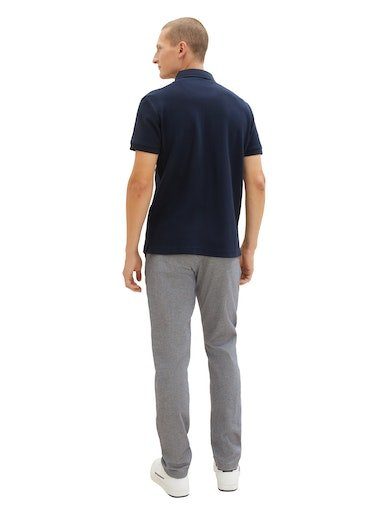 Tom Tailor Chino met een stijlvolle structuur (2-delig, Inclusief ceintuur)
