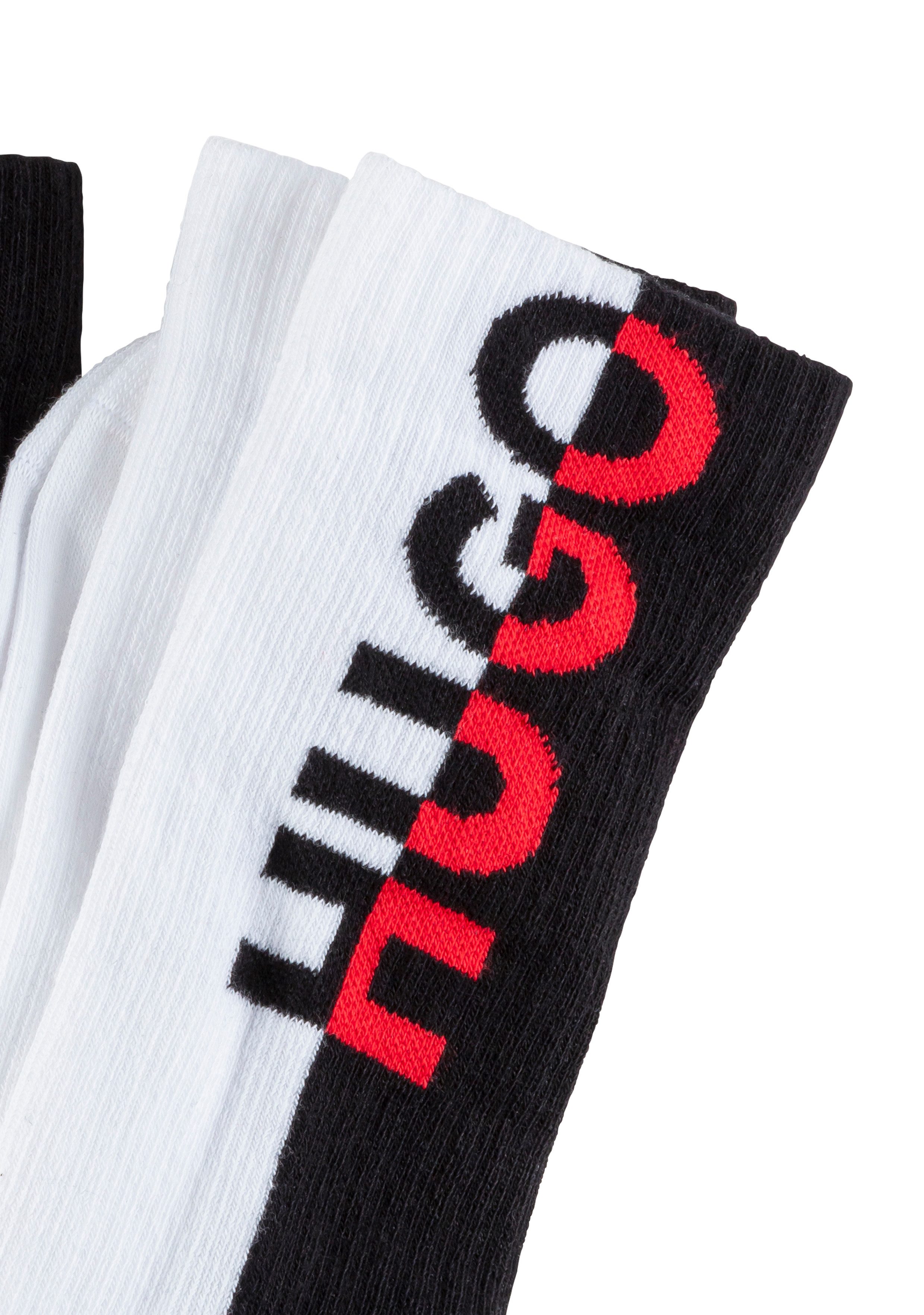 HUGO underwear Vrijetijdssokken met merk