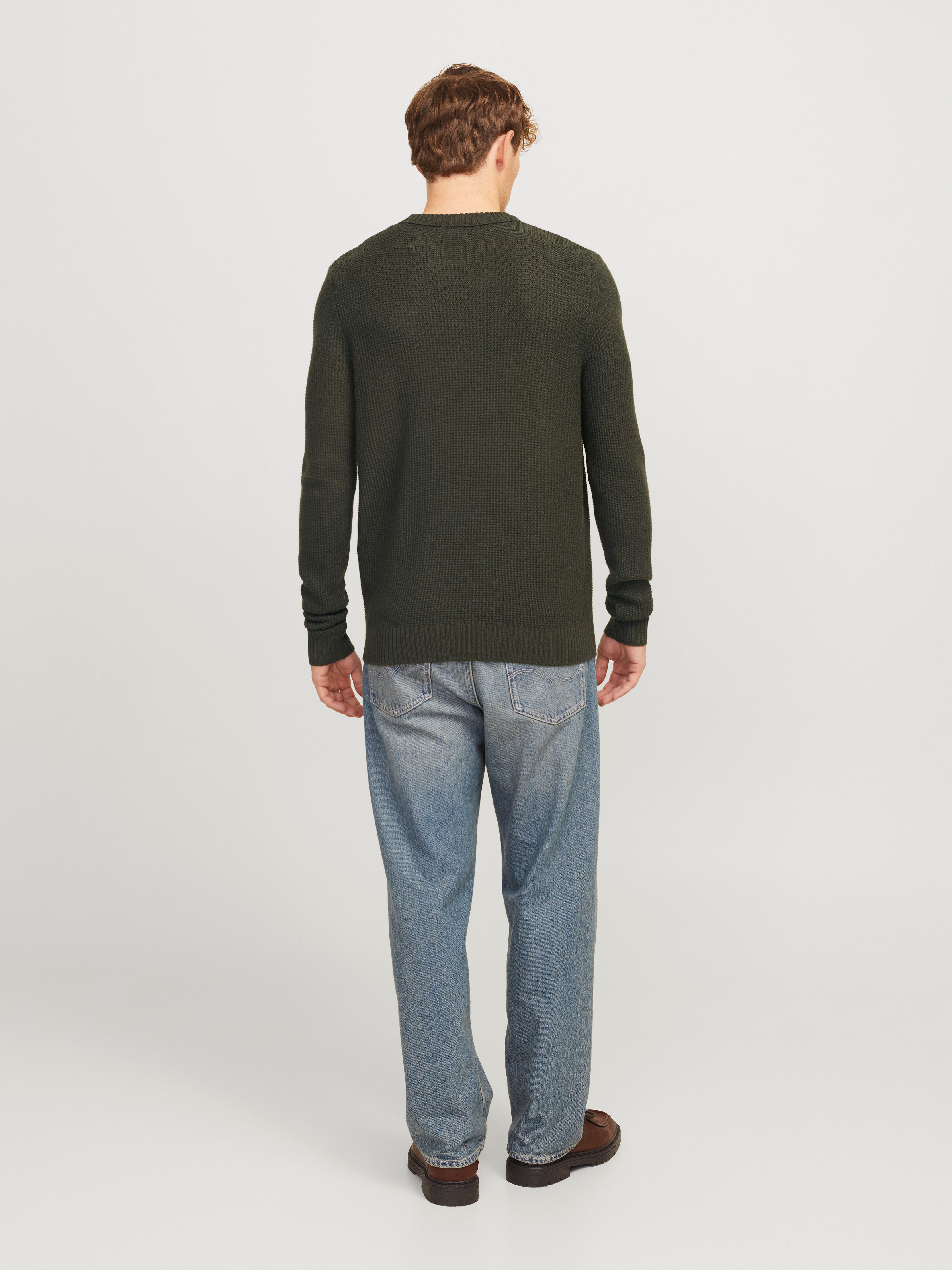 Jack & Jones Trui met ronde hals JJROY KNIT CREW NECK