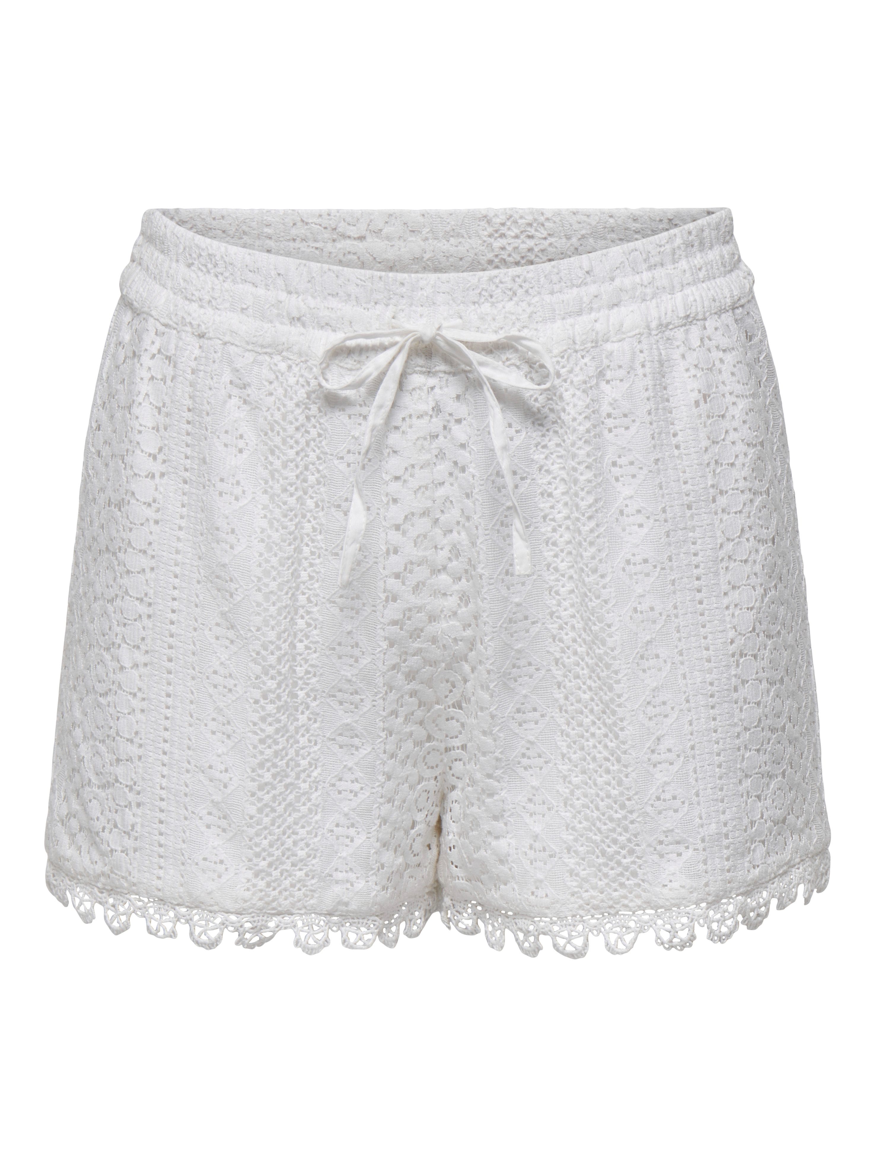 Only Short ONLHELENA STRING LACE SHORTS WVN