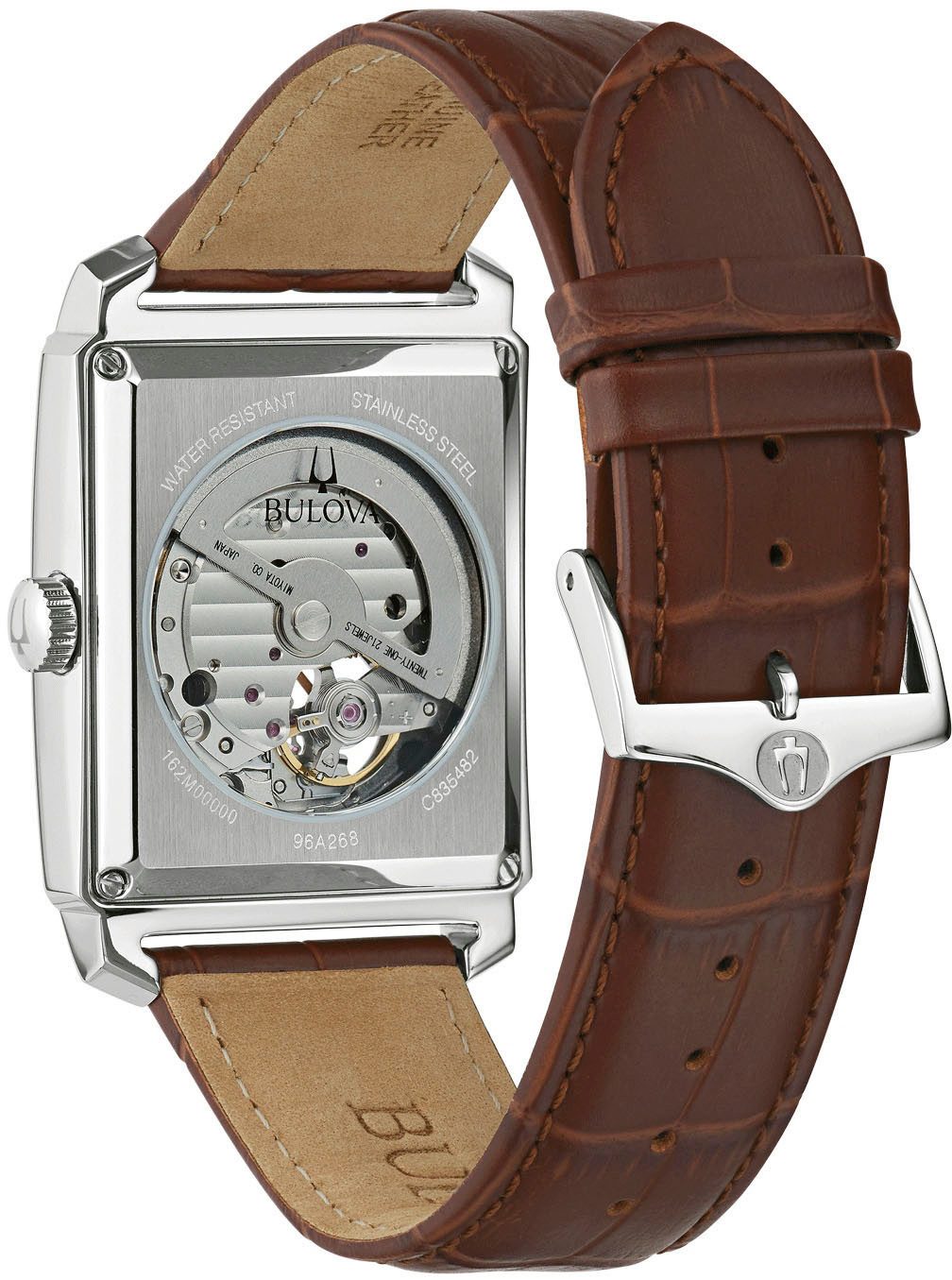 Bulova Automatisch horloge Sutton Horloge, herenhorloge, dameshorloge, leren band
