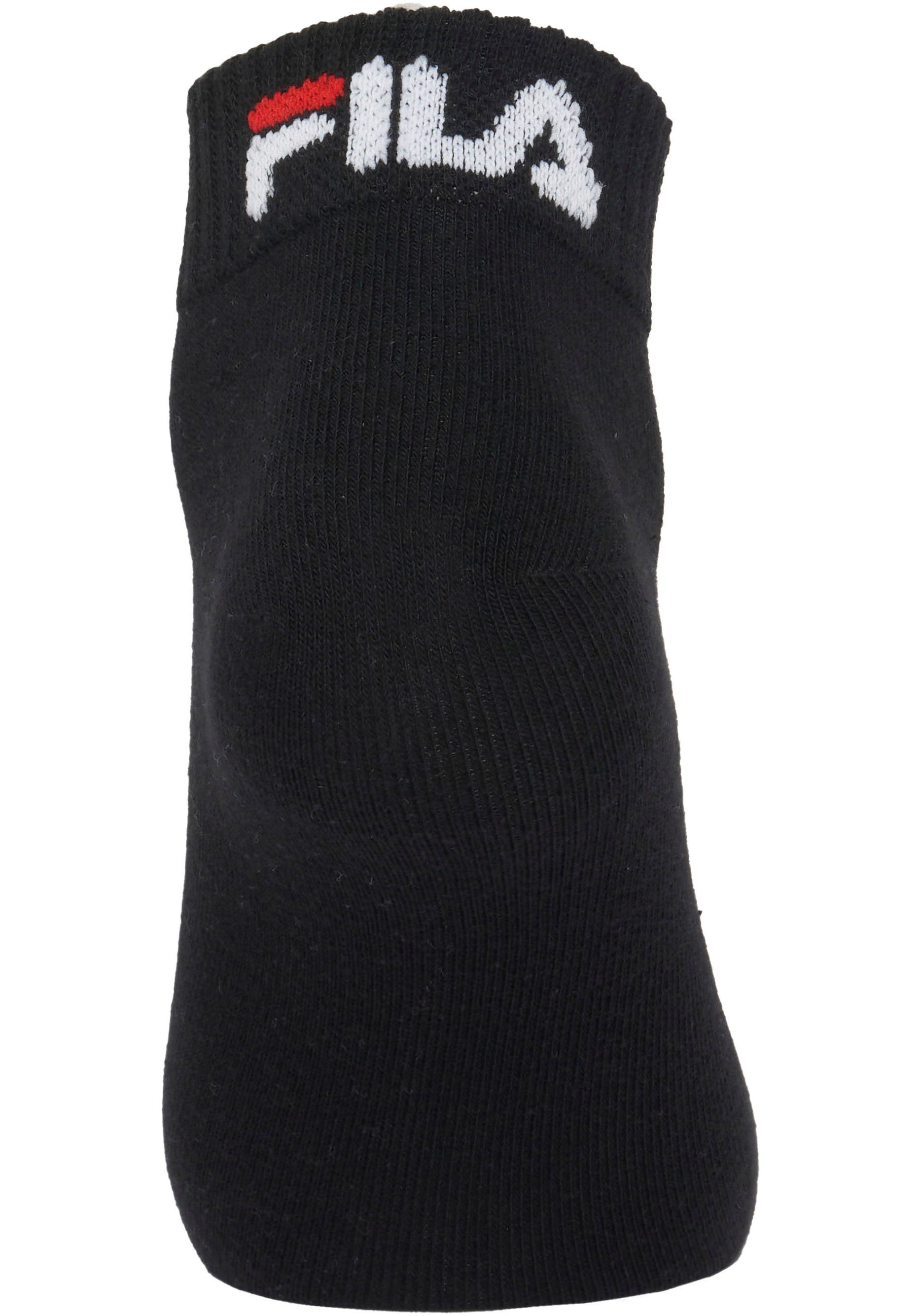 Fila Korte sokken Katoenmengsel, ribboorden, platte teennaad (6 paar, Set van 6)