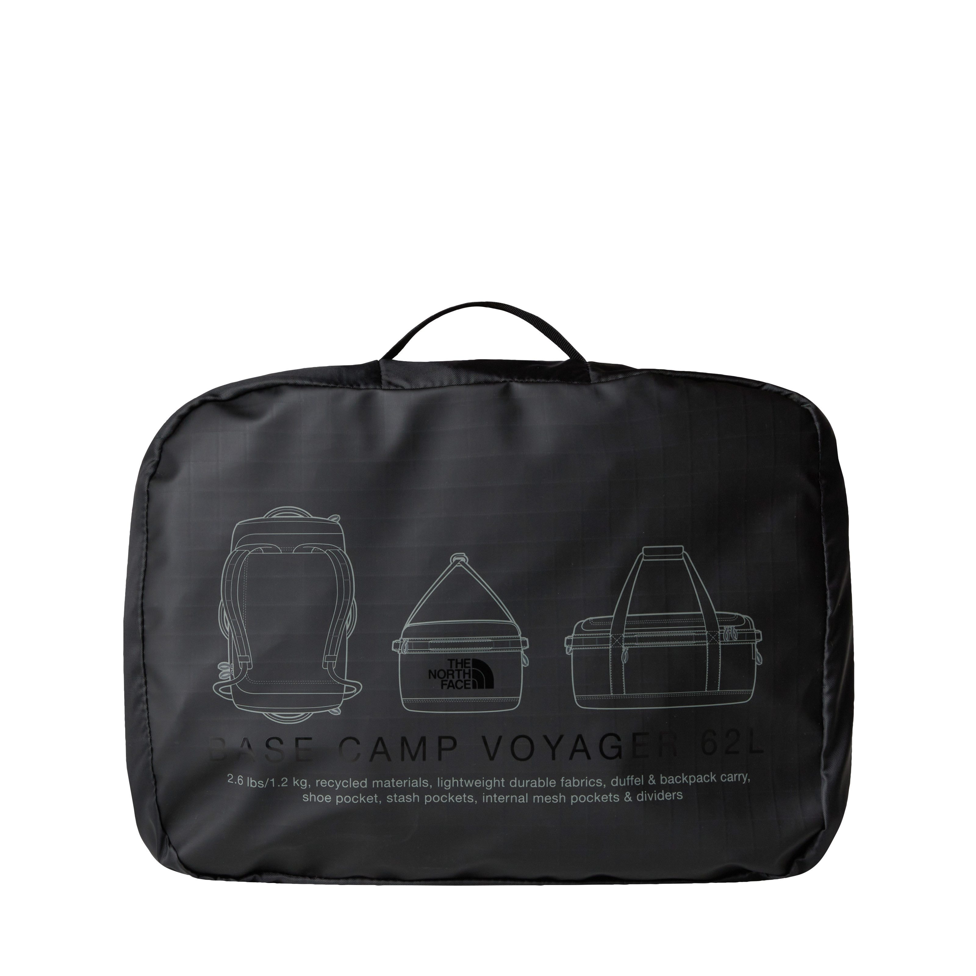 The North Face Sporttas BASE CAMP VOYAGER DUFFEL 62L (1-delig)