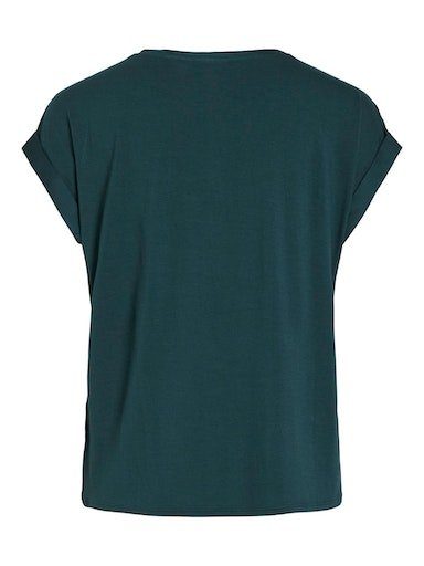 Vila Shirt met korte mouwen VIELLETTE S S SATIN TOP NOOS