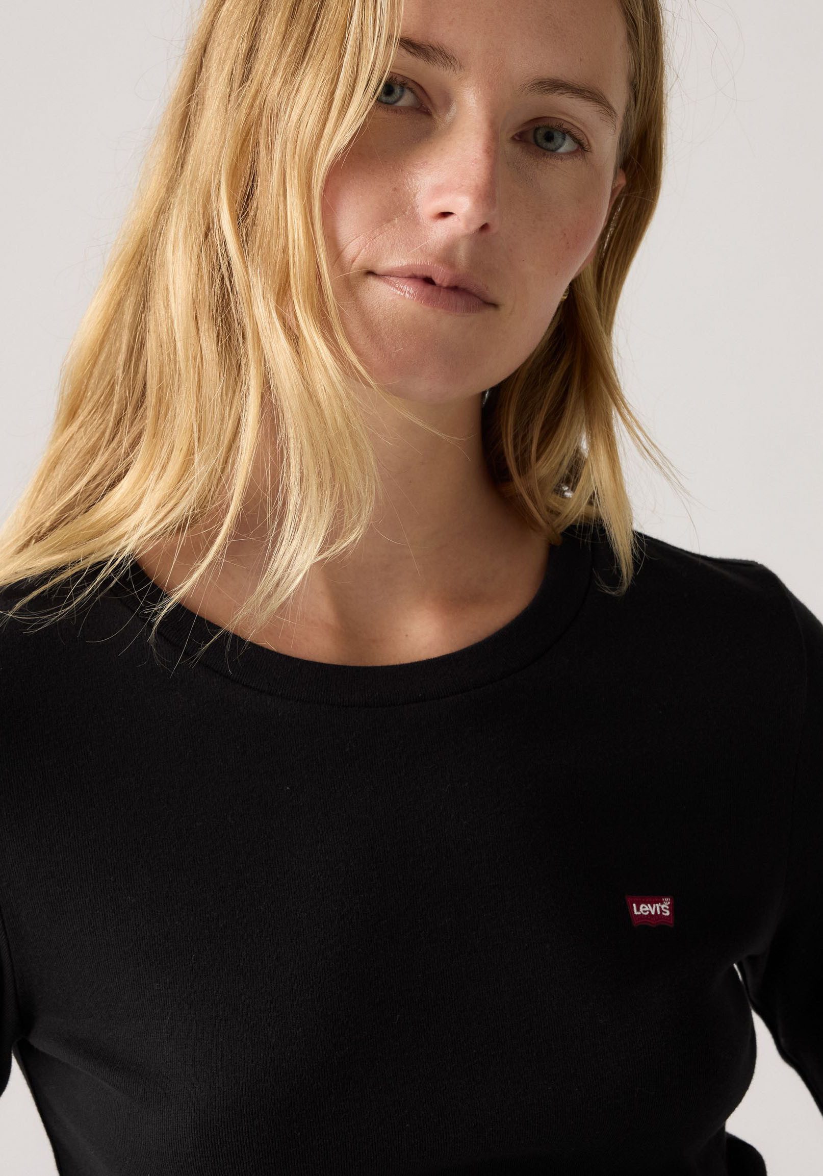 Levi's® Shirt met lange mouwen LS 2 Pack Tee met batwing-logoborduursel (set, 2-delig)