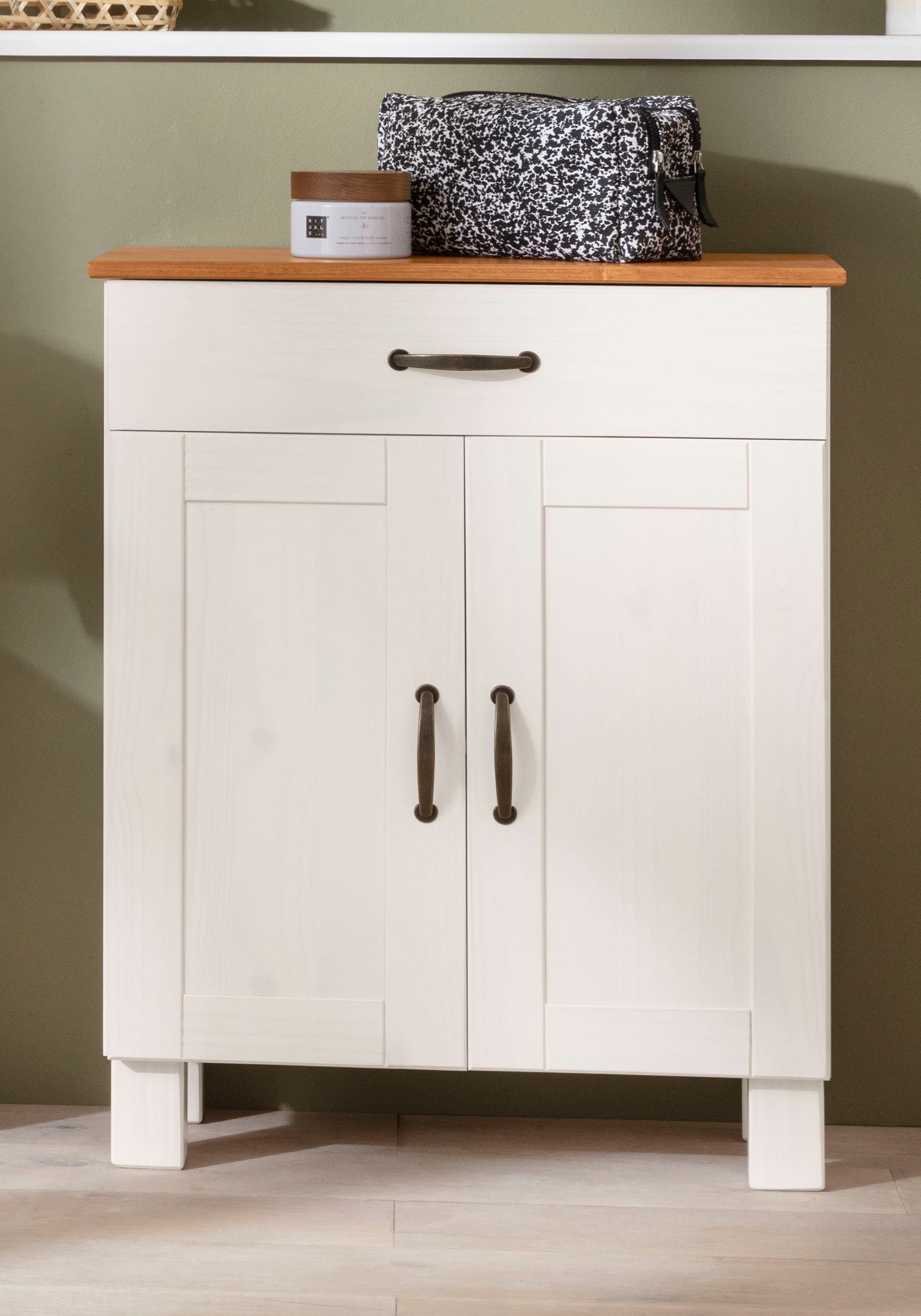 Home affaire Onderkast Rodby Massief, FSC®-gecertificeerd hout, breedte 60 cm, hoogte 80 cm