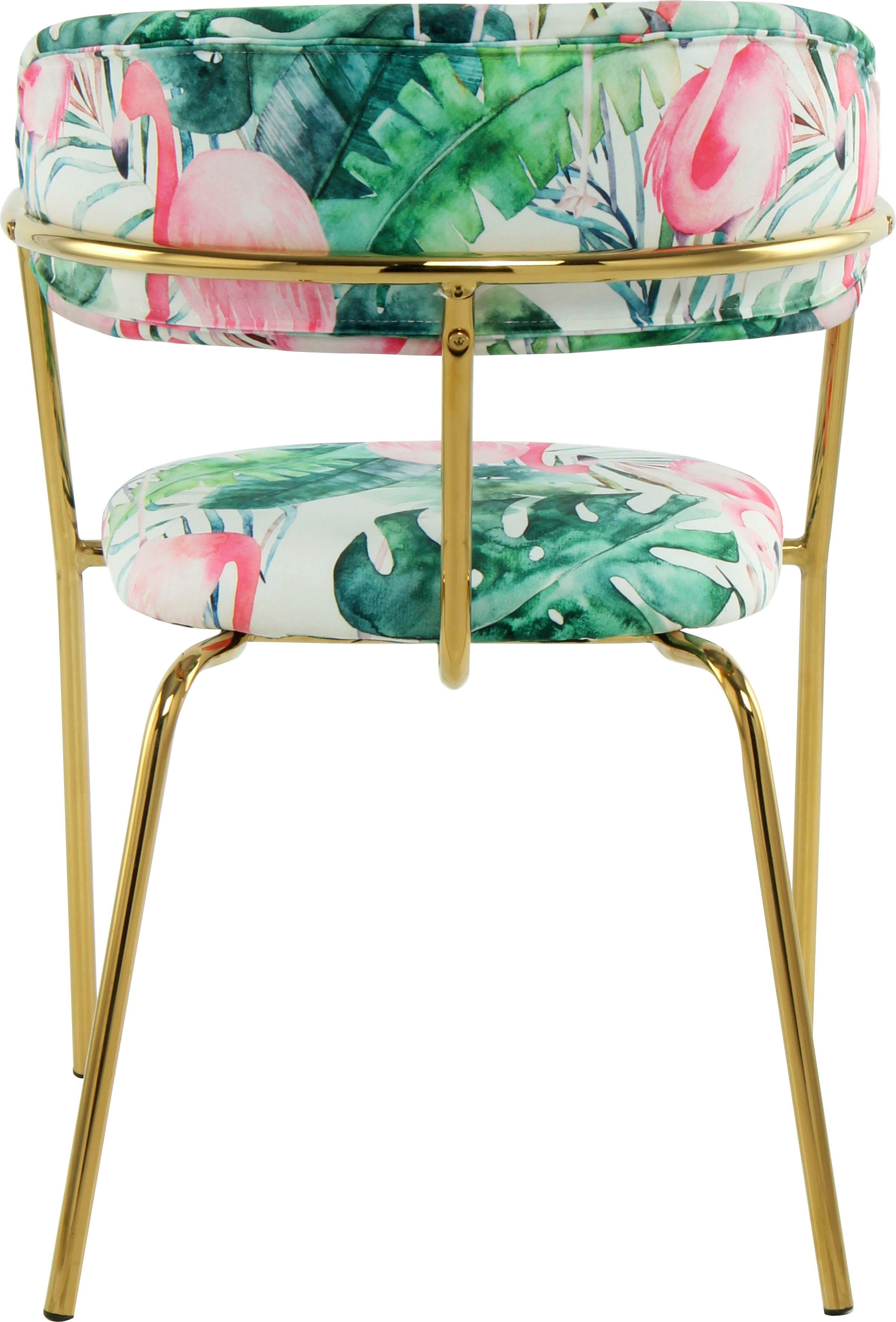 Kayoom Stoel Forest 425 2-delige set, fluweelzachte bekleding met hoog zitcomfort (set, 2 stuks)