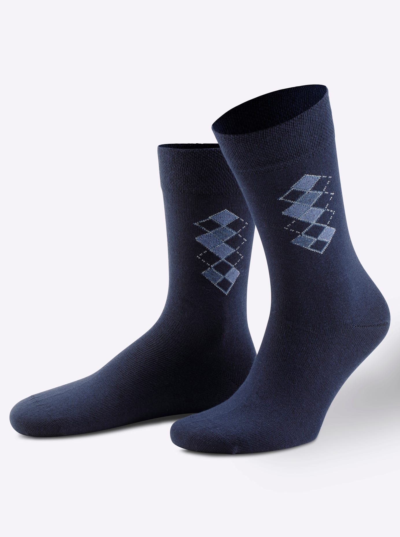 wäschepur Sokken (5 paar) jongens sokken maat 3/47 blauw