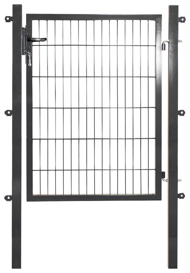 Peddy Shield Tuinpoortje Bxh: 100x120 cm hekken grijs
