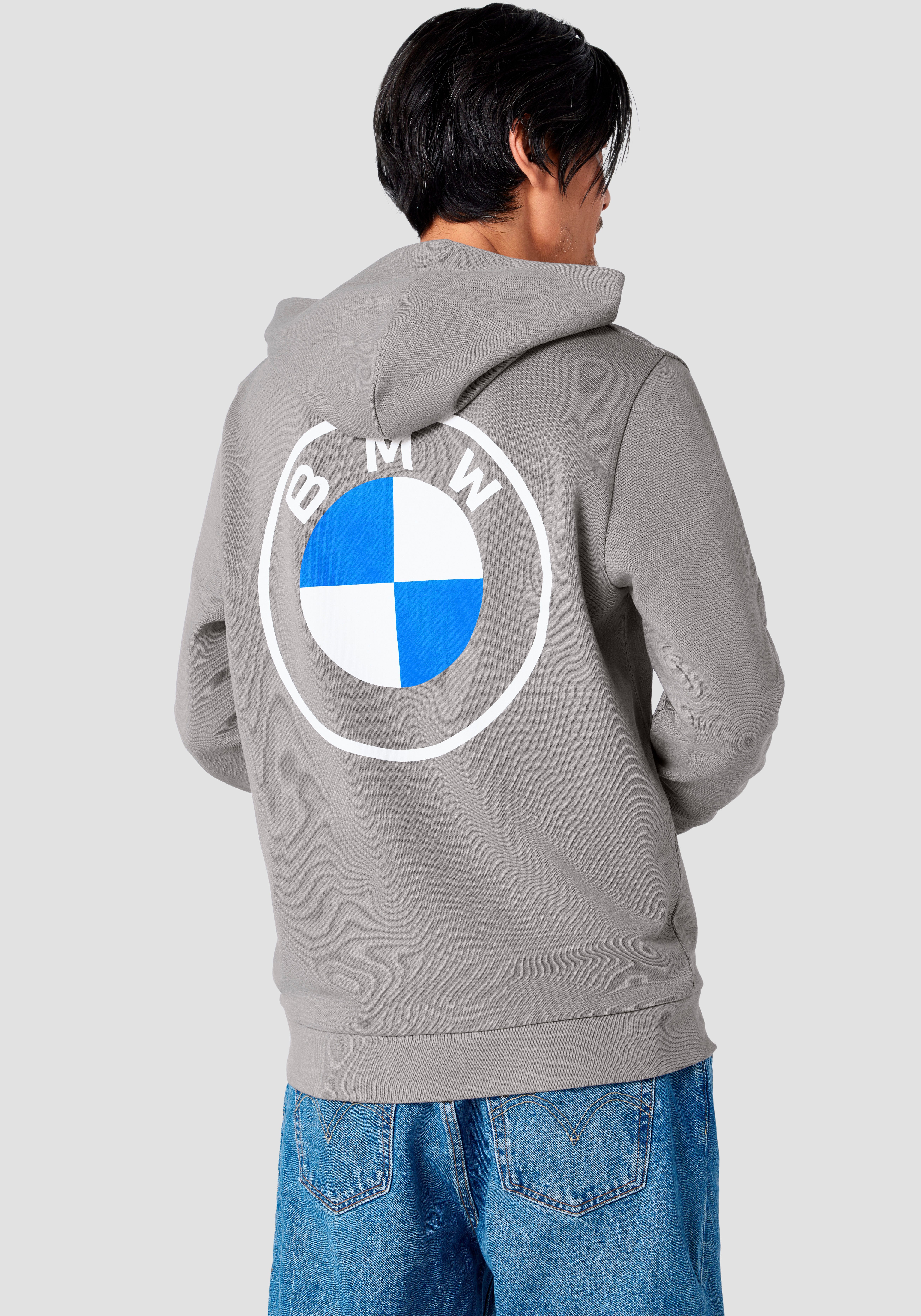 BMW Hoodie met logoprint op borsthoogte