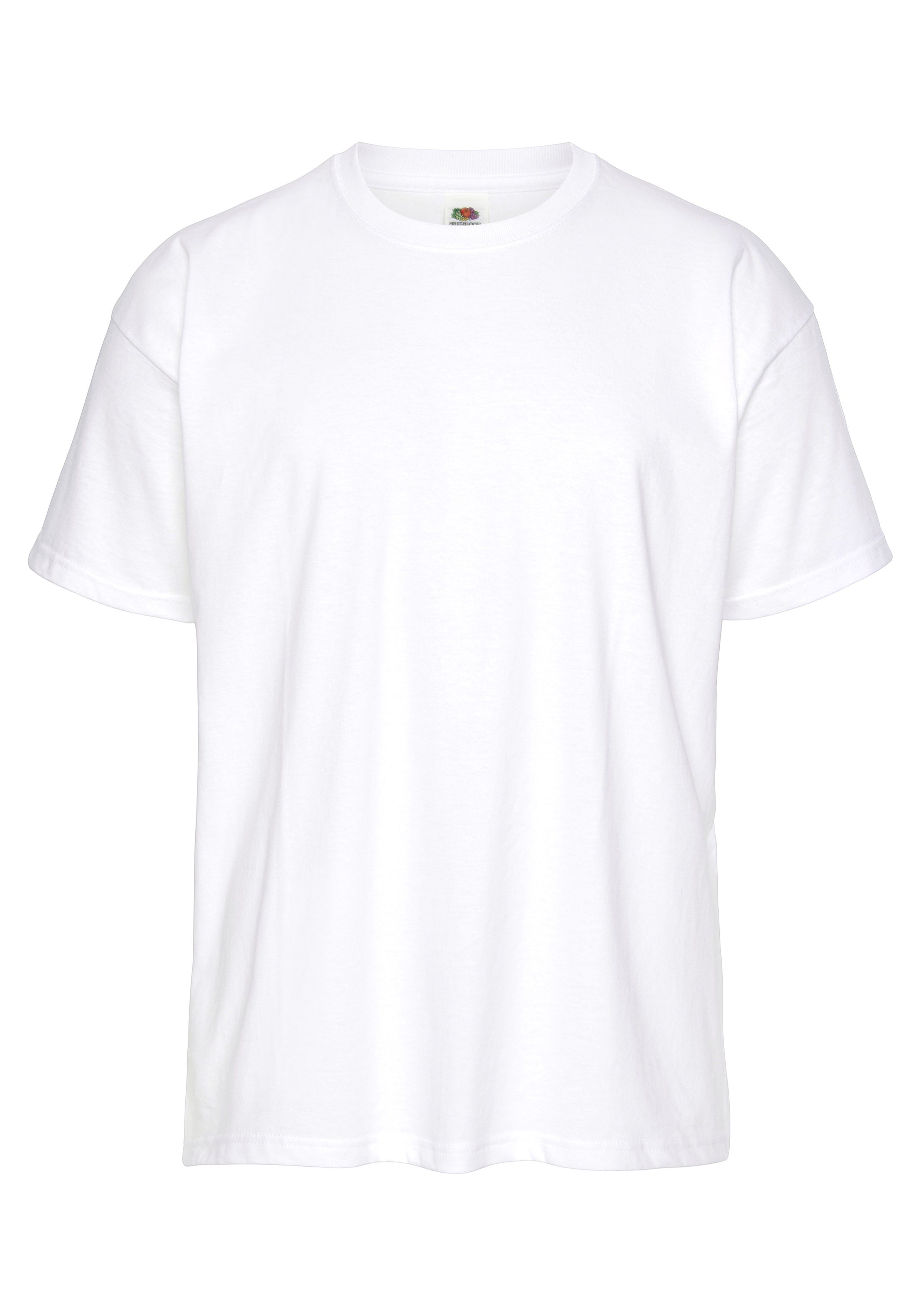 Fruit of the Loom T-shirt Zes stuks in verschillende kleurcombinaties (6-delig, Set van 6)