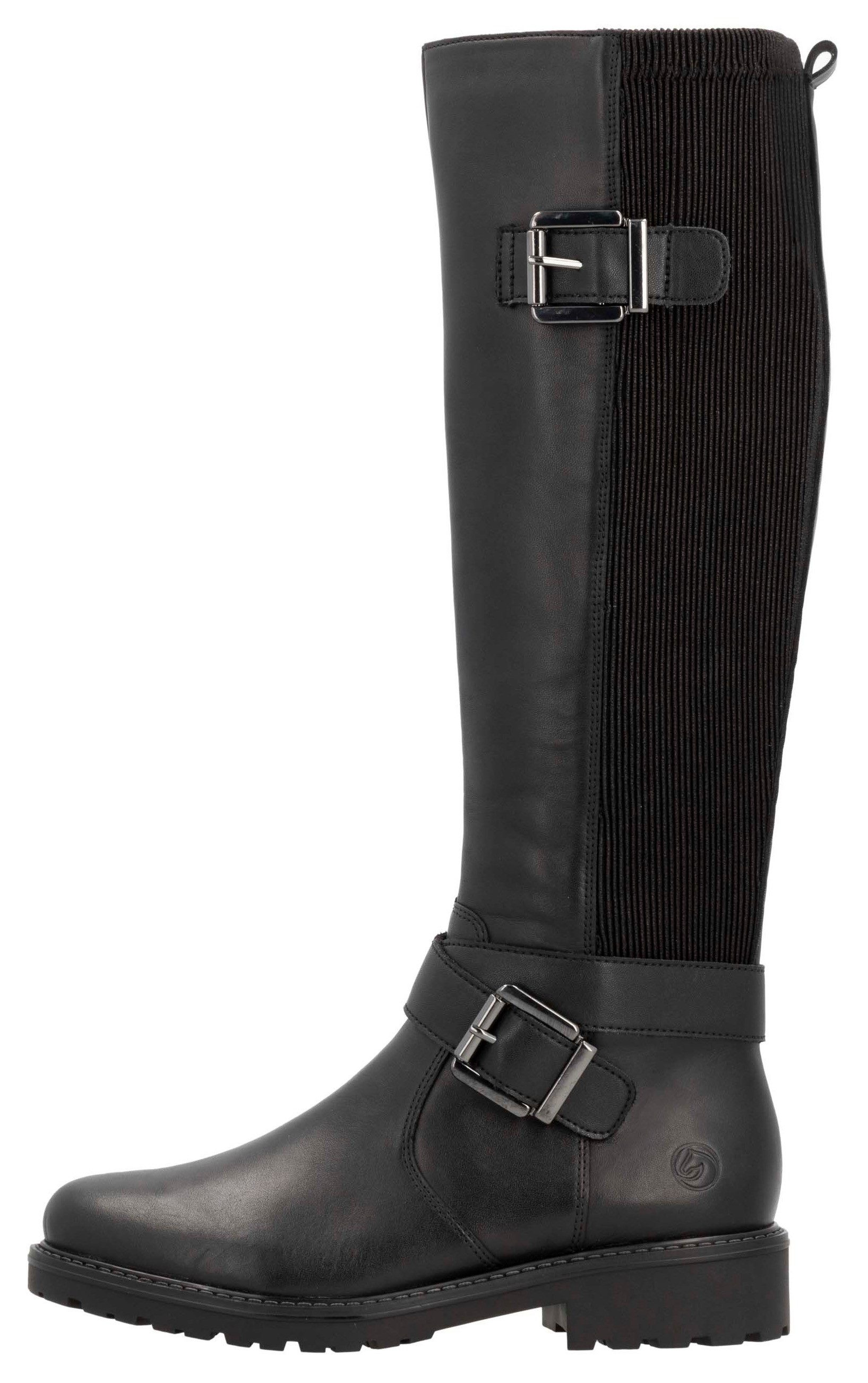 Remonte Laarzen Elisabeth Hurley-Collection hakken, herfstmode, lange laarzen met binnenrits