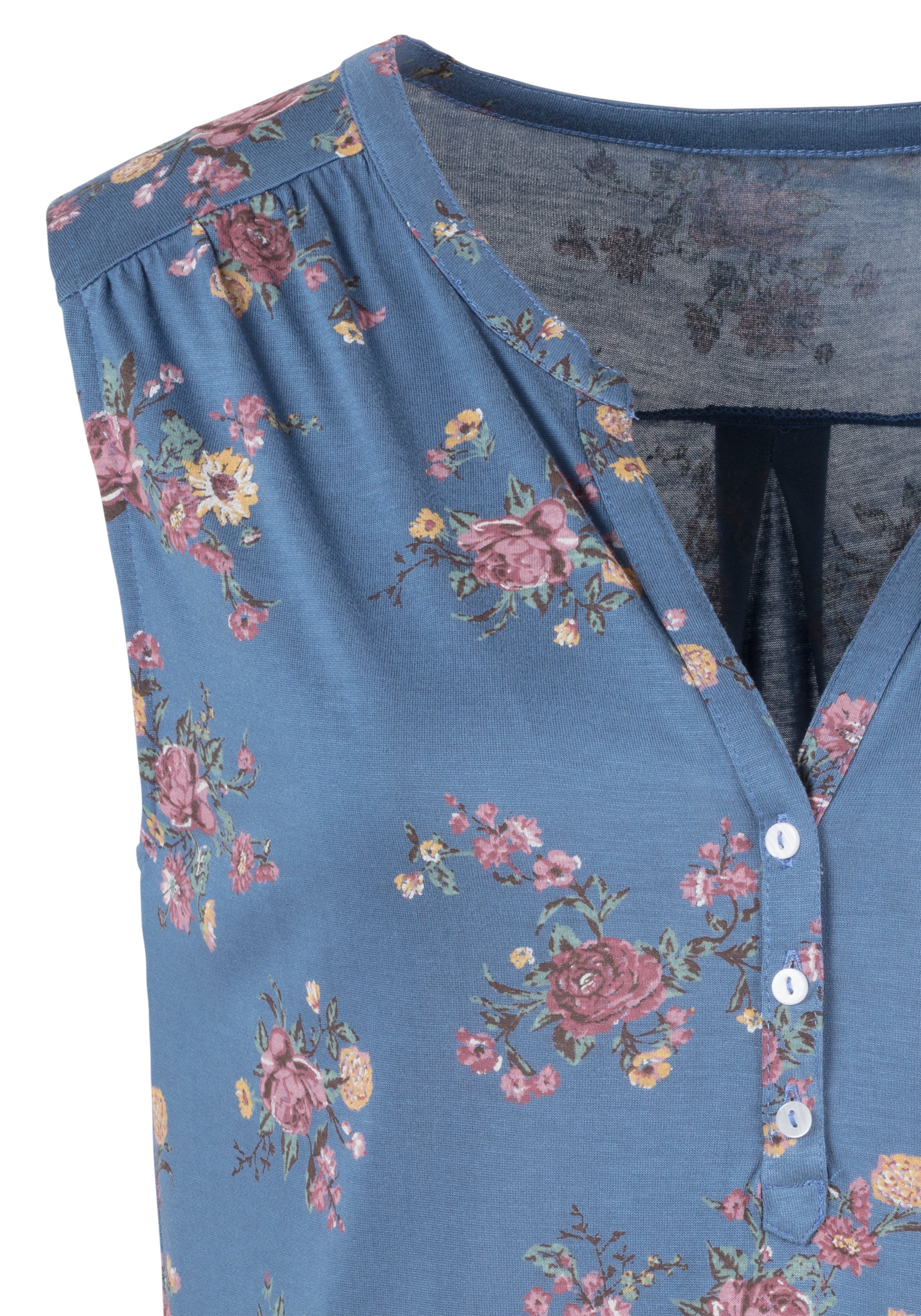 Lascana Shirttop in modieuze blouse-look (2-delig, Set van 2)