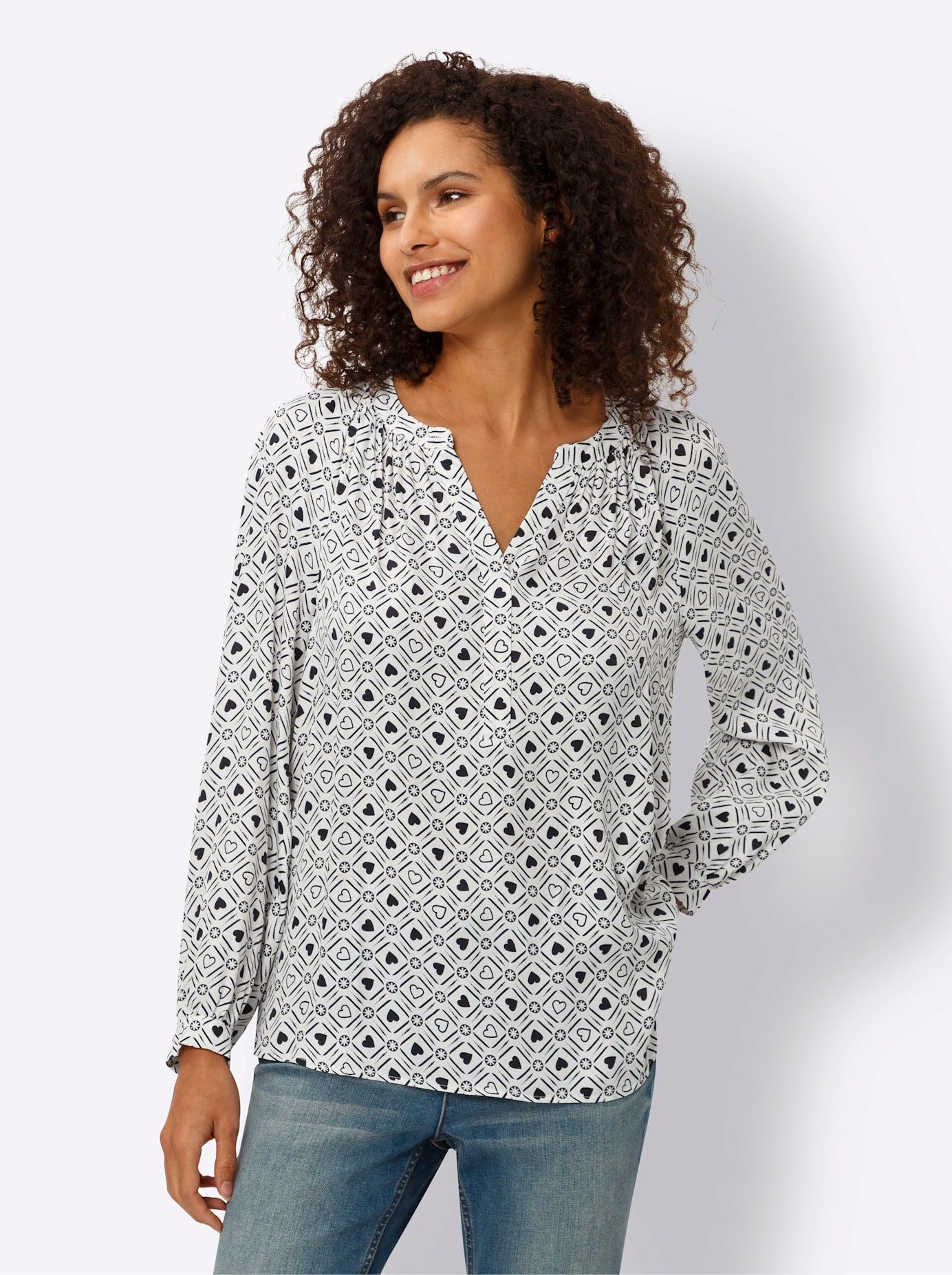 heine Blouse zonder sluiting