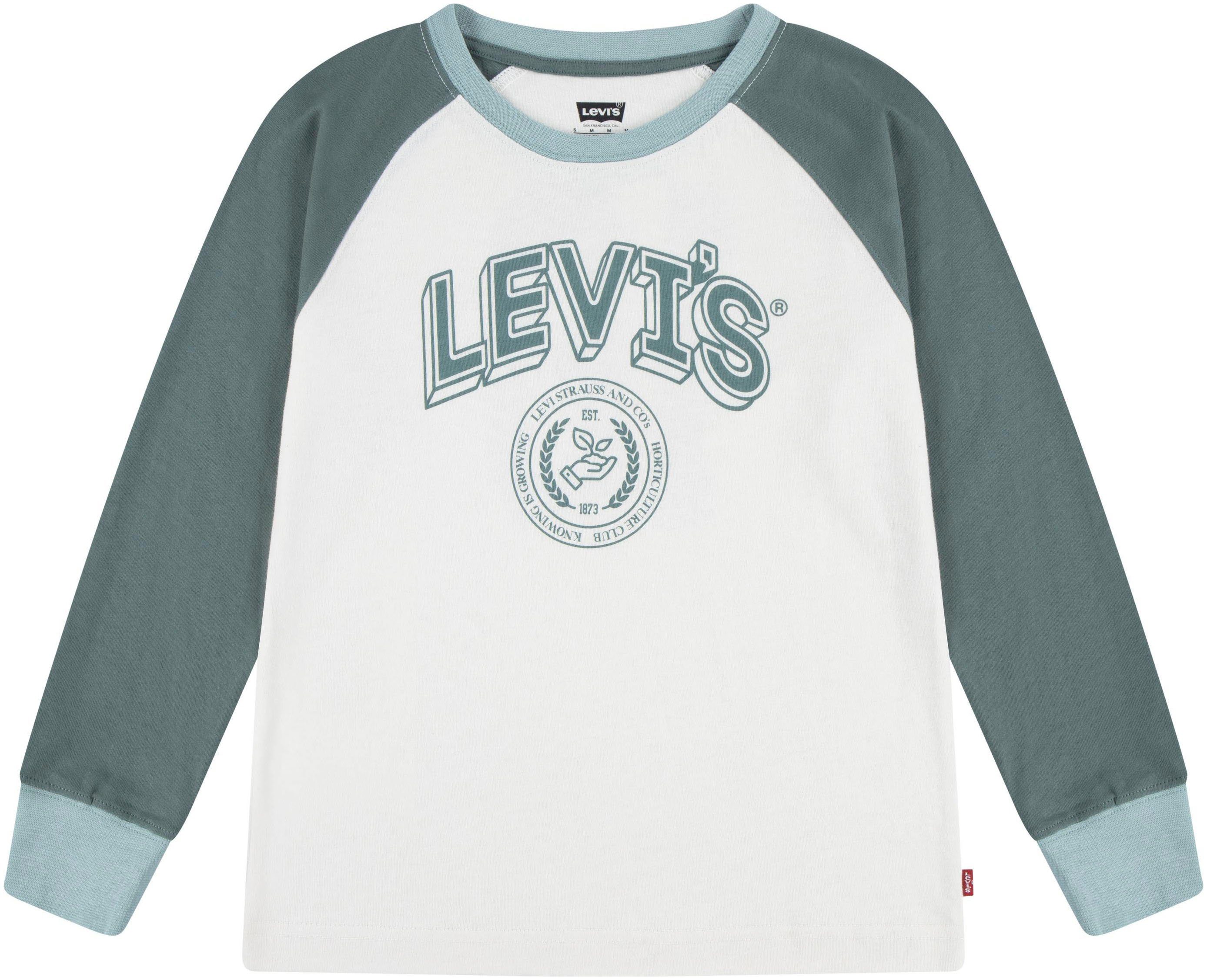 Levi's Kidswear Shirt met lange mouwen LVB PREP COLORBLOCK LONGSLEEVE