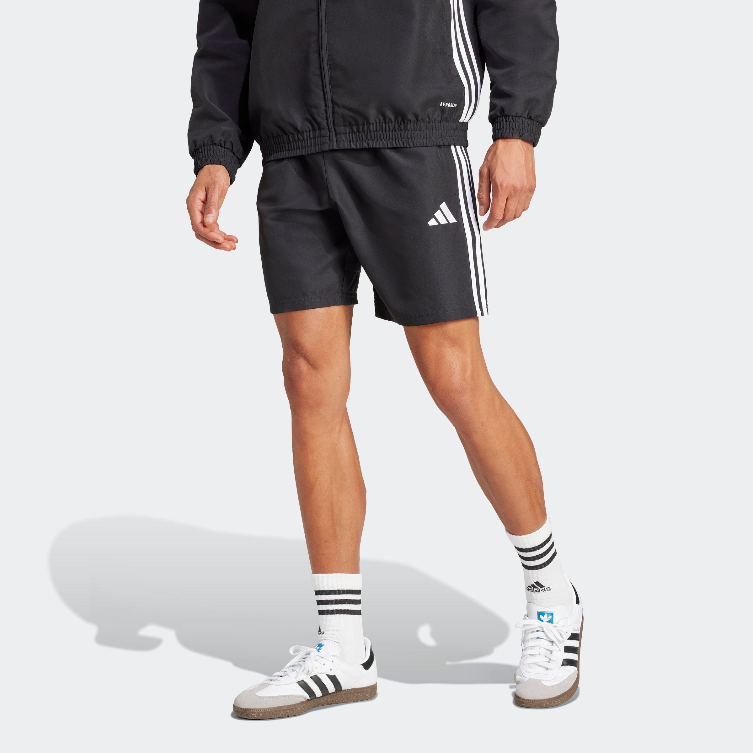 adidas Performance Trainingsshort TIRO ES W SHO (1-delig) heren sportshorts maat S zwart