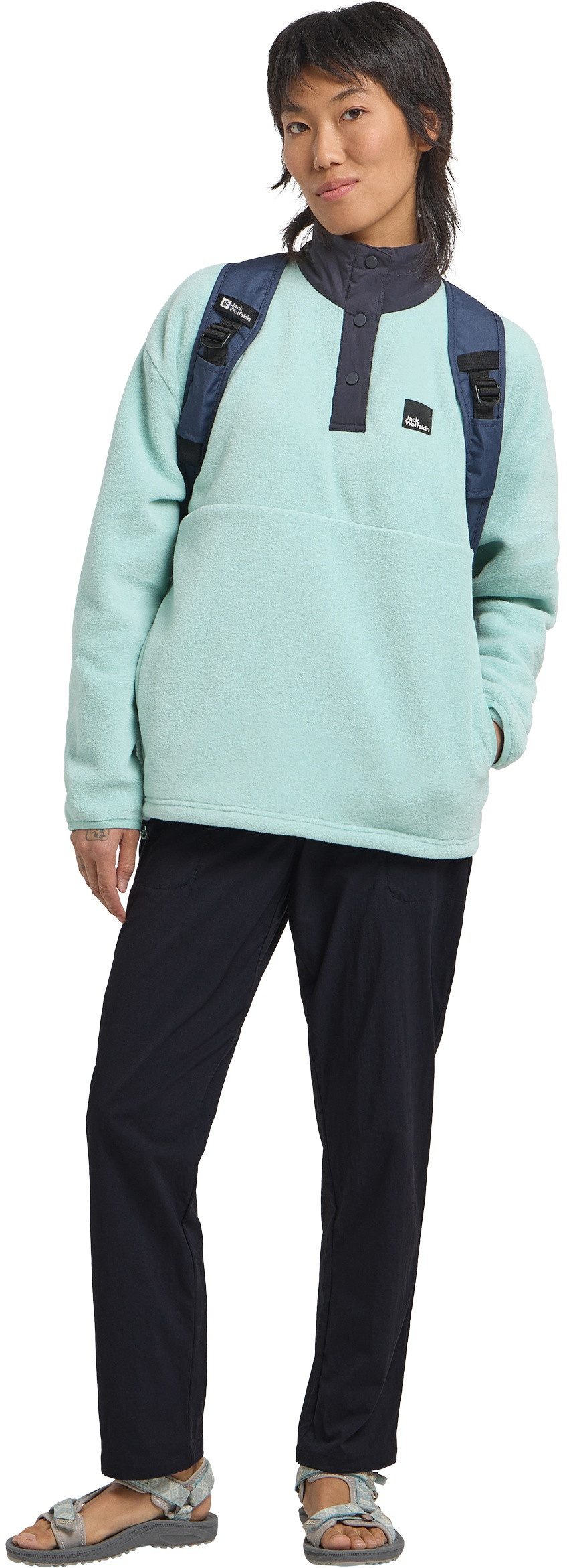 Jack Wolfskin Trui met staande kraag SUMETRO HZ W