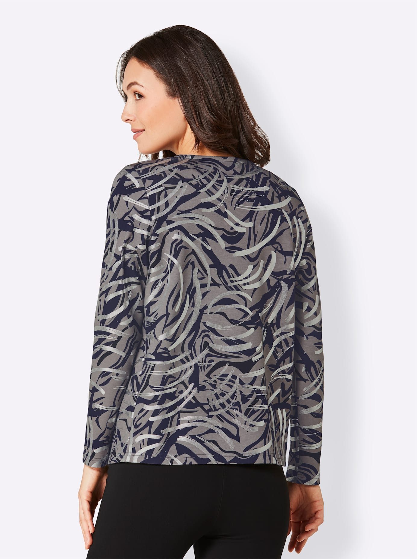 CREATION L PREMIUM Shirtjasje Modal-polyester shirtjack (1-delig)