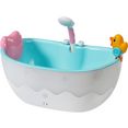baby born poppen badkuip bath met licht- en geluidseffecten wit