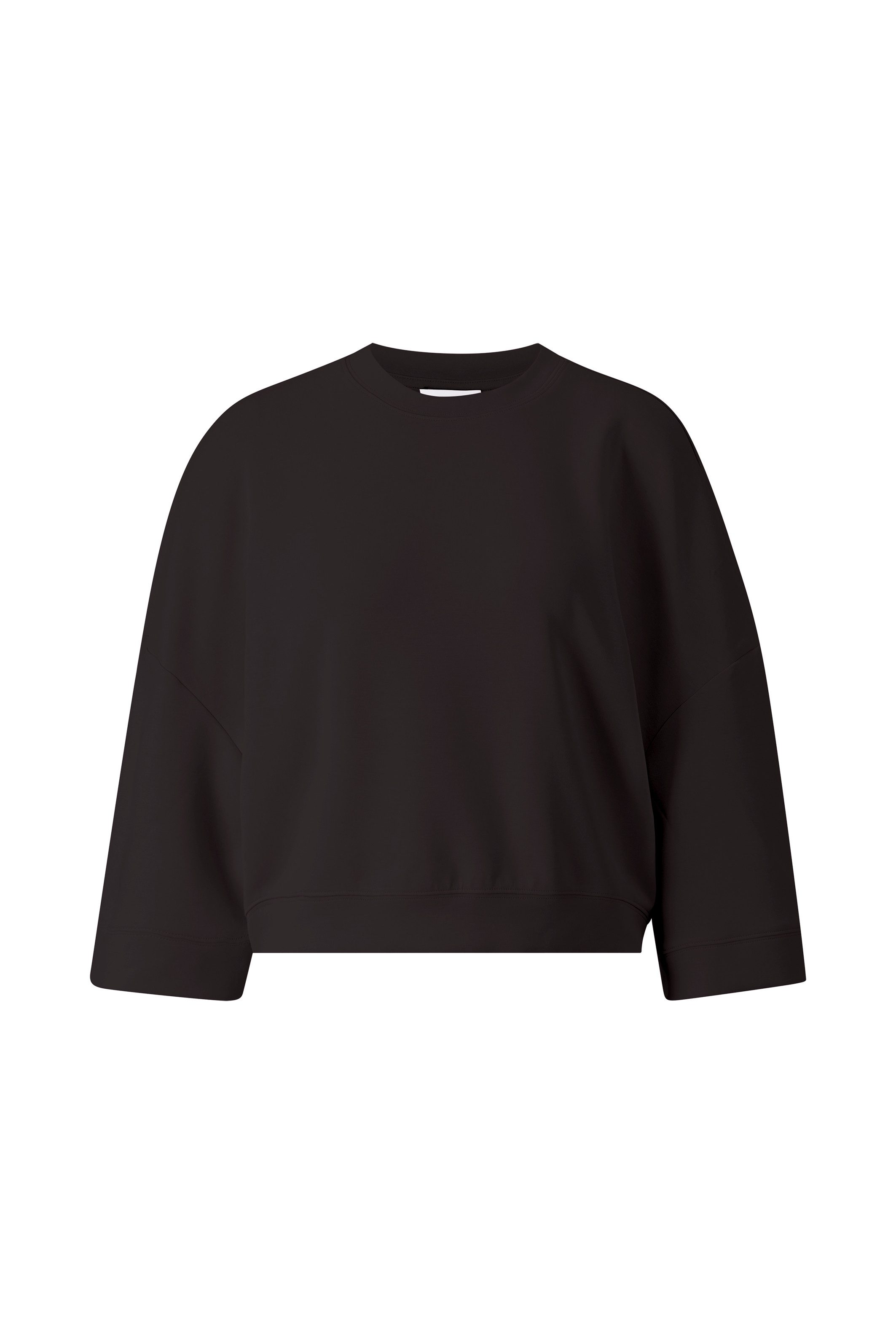 Rich & Royal Shirt met korte mouwen Tencel peached Shirt modieus kortarm sweatshirt