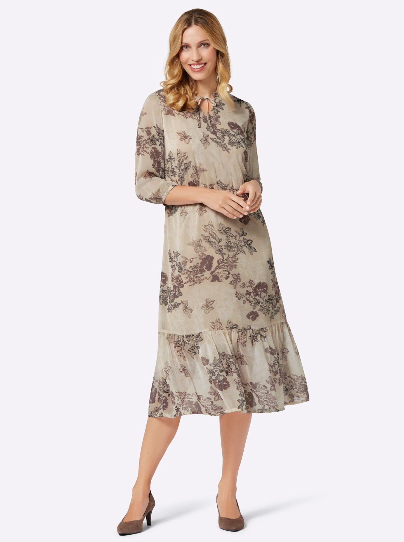 Classic Basics Gedessineerde jurk